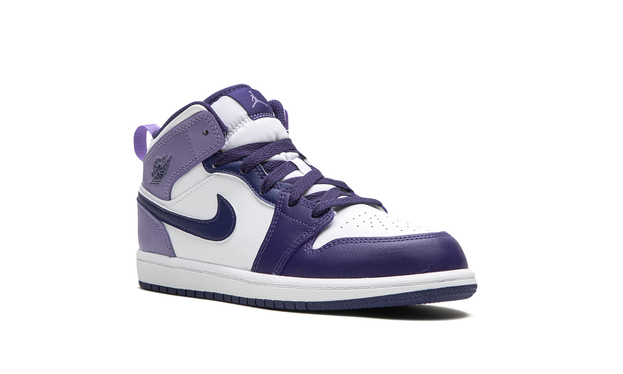 jordan 1 mid blueberry ps+DQ8424-515+diagnol right view