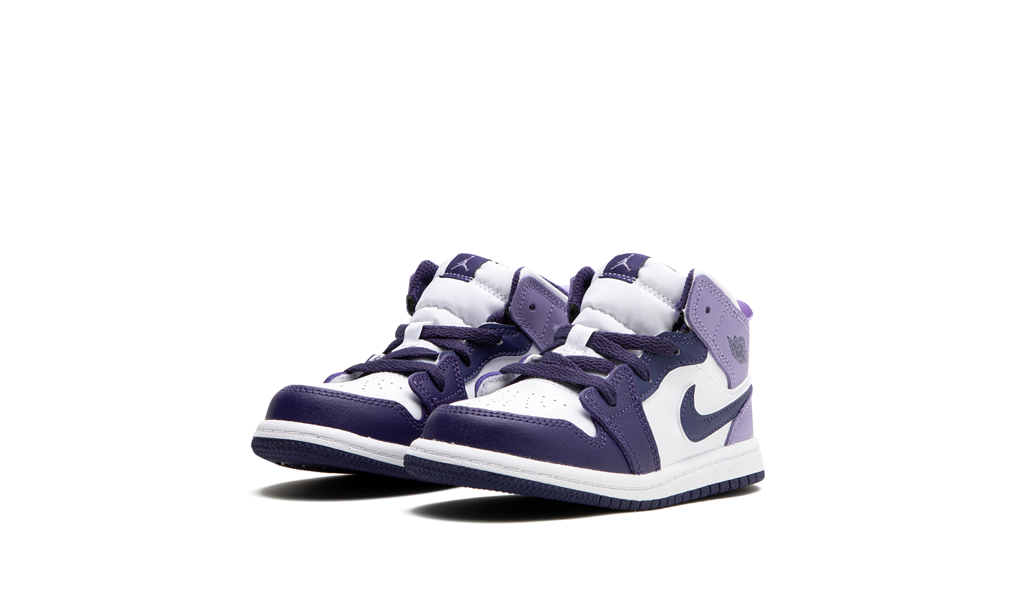 jordan 1 mid blueberry td+DQ8425-515+diagnol left view