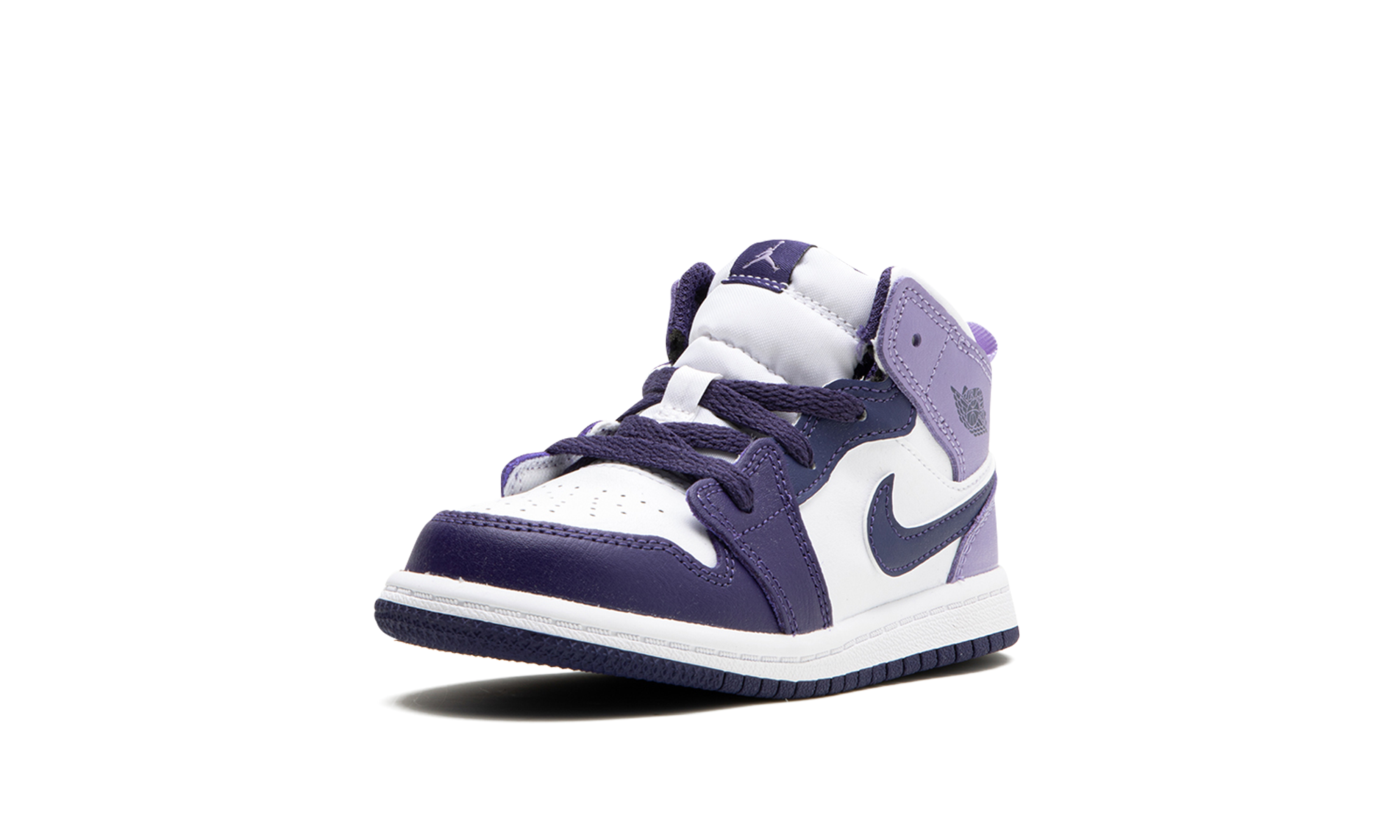 jordan 1 mid blueberry td+DQ8425-515+left diagnol single view