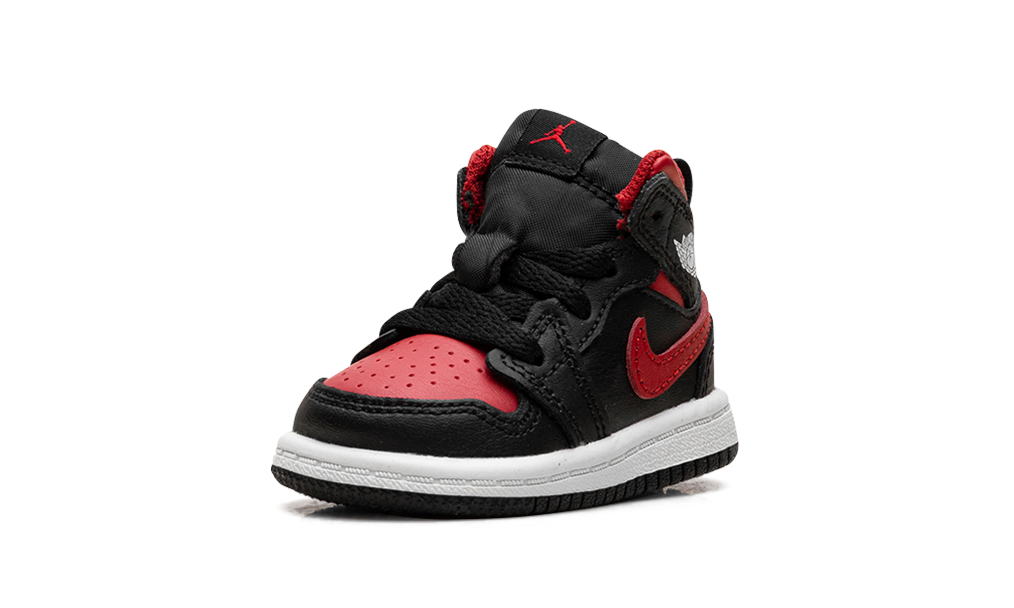 jordan 1 mid bred twist td+DQ8425-067+left diagnol single view