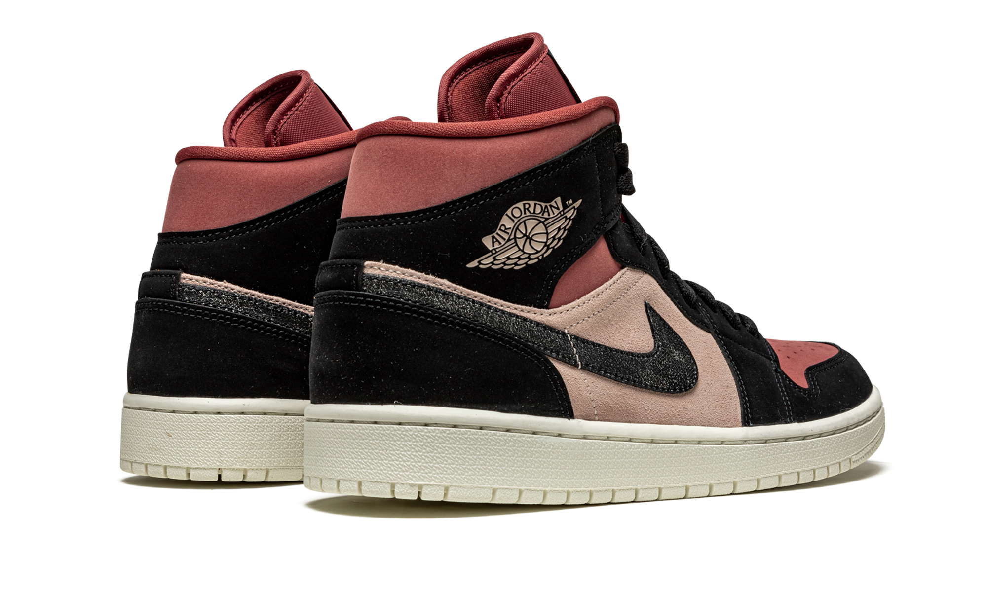 jordan 1 mid canyon rust women s+BQ6472-202+diagnol right behind view