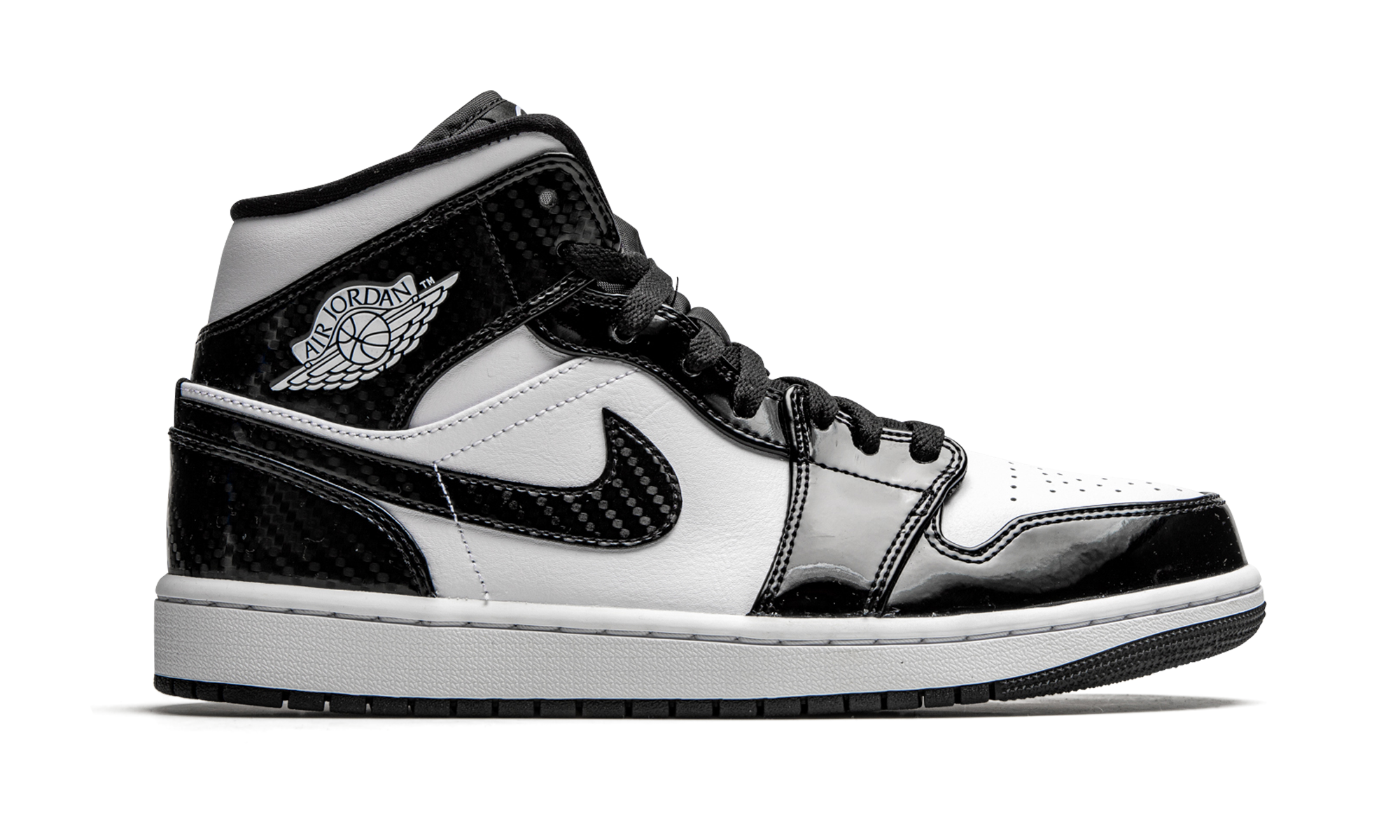 jordan 1 mid carbon fiber+DD1649-001+right view