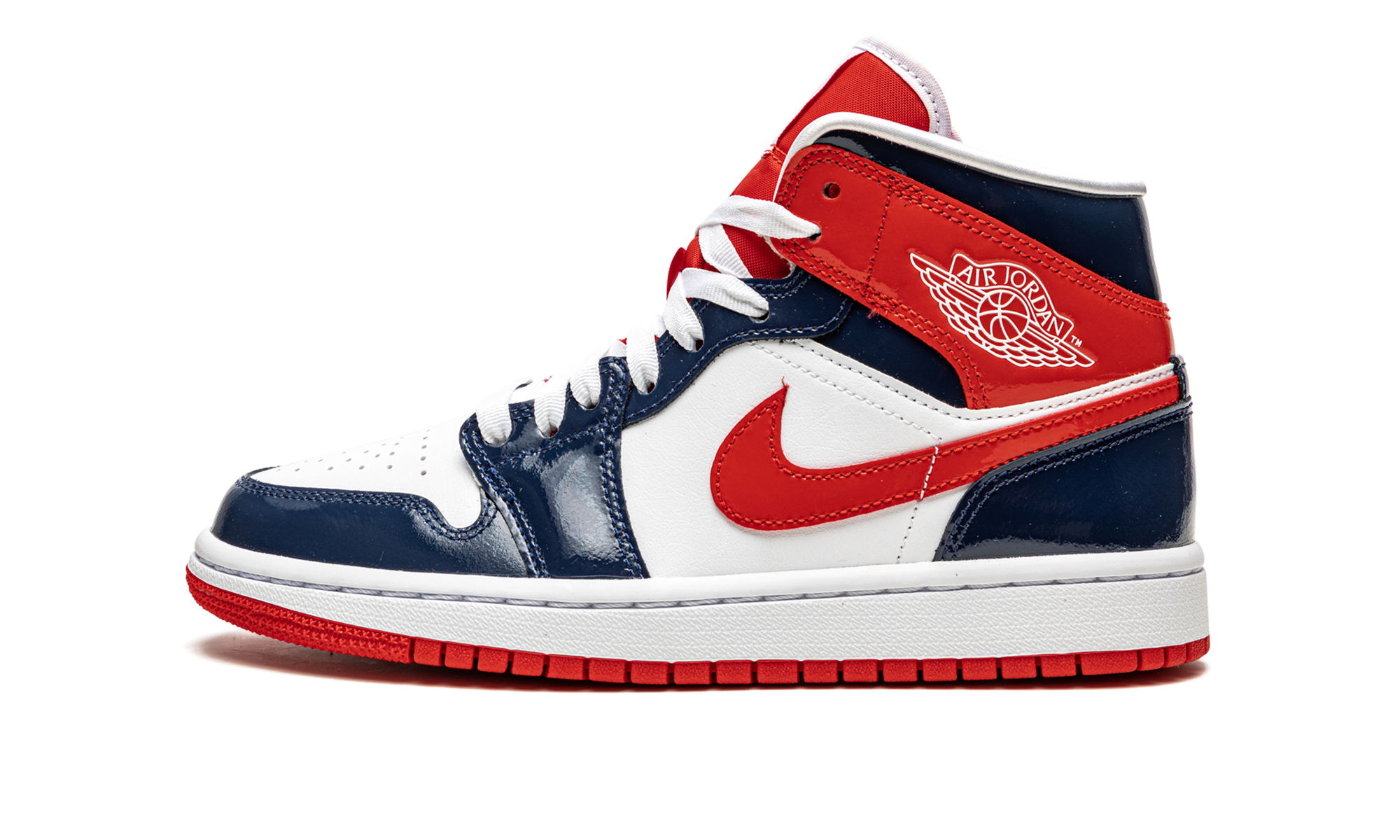 jordan 1 mid champ colors women s+DJ5984-400+diagnol right view 1