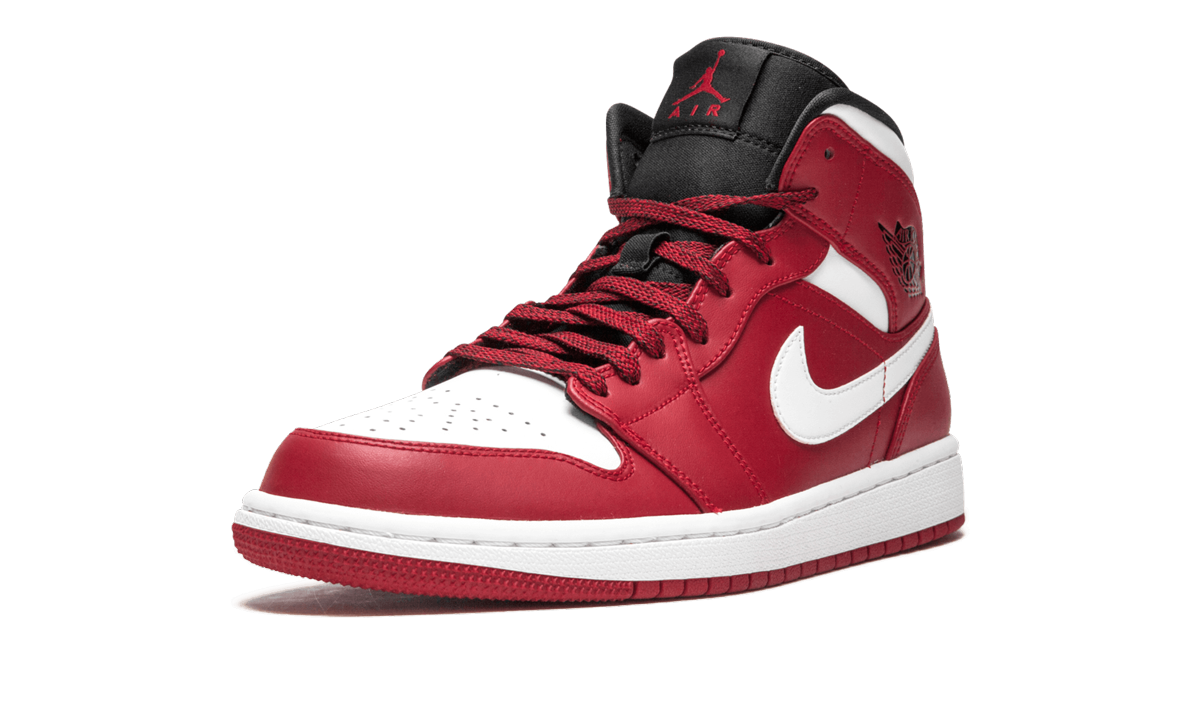 jordan 1 mid chicago+554724-605+left diagnol single view