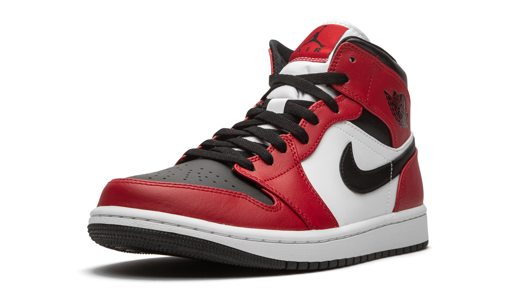 jordan 1 mid chicago toe+554724-069+bottom view