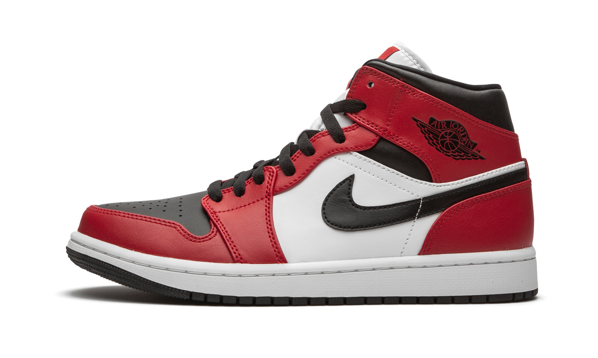 jordan 1 mid chicago toe+554724-069+diagnol right view 2