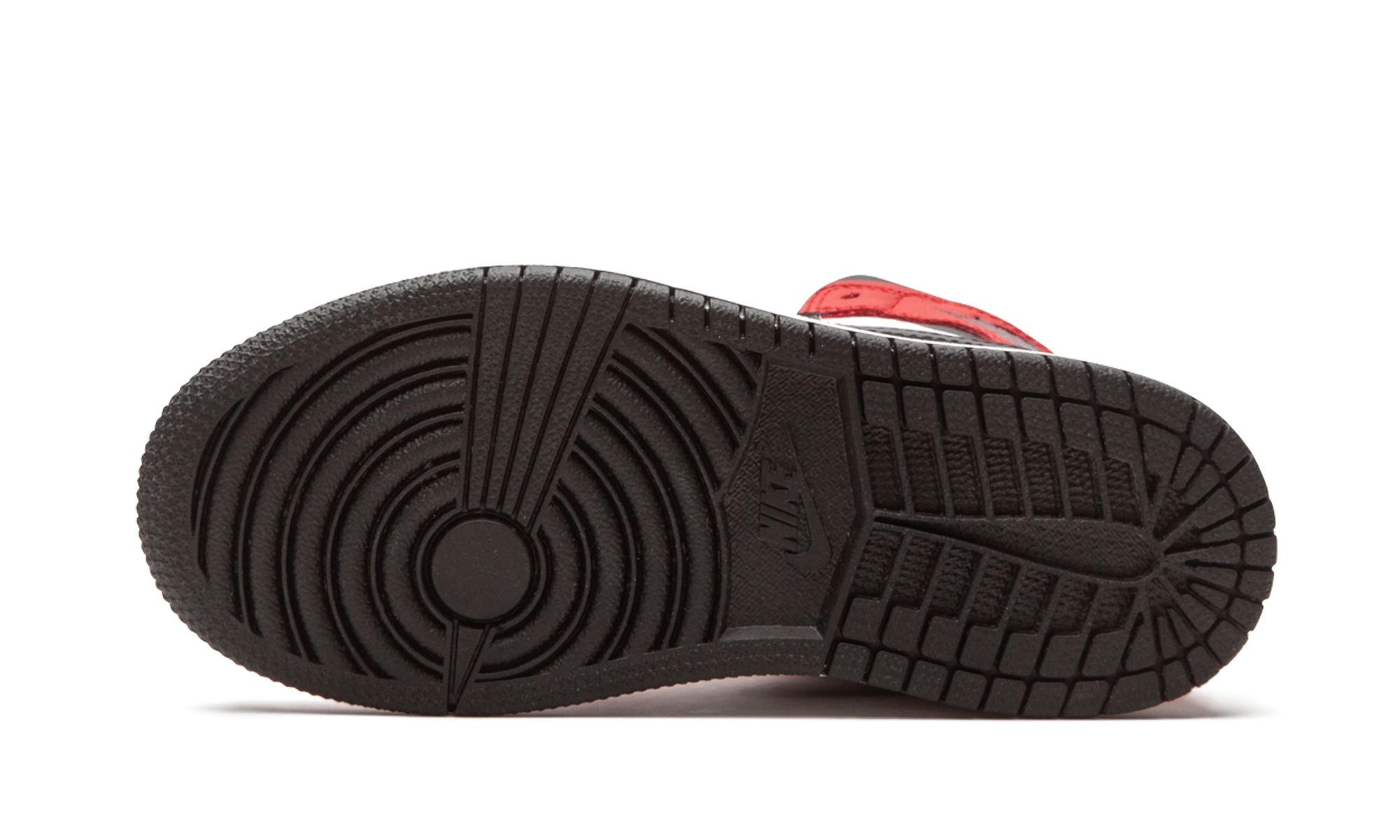 jordan 1 mid chicago toe ps+640734-069+bottom view