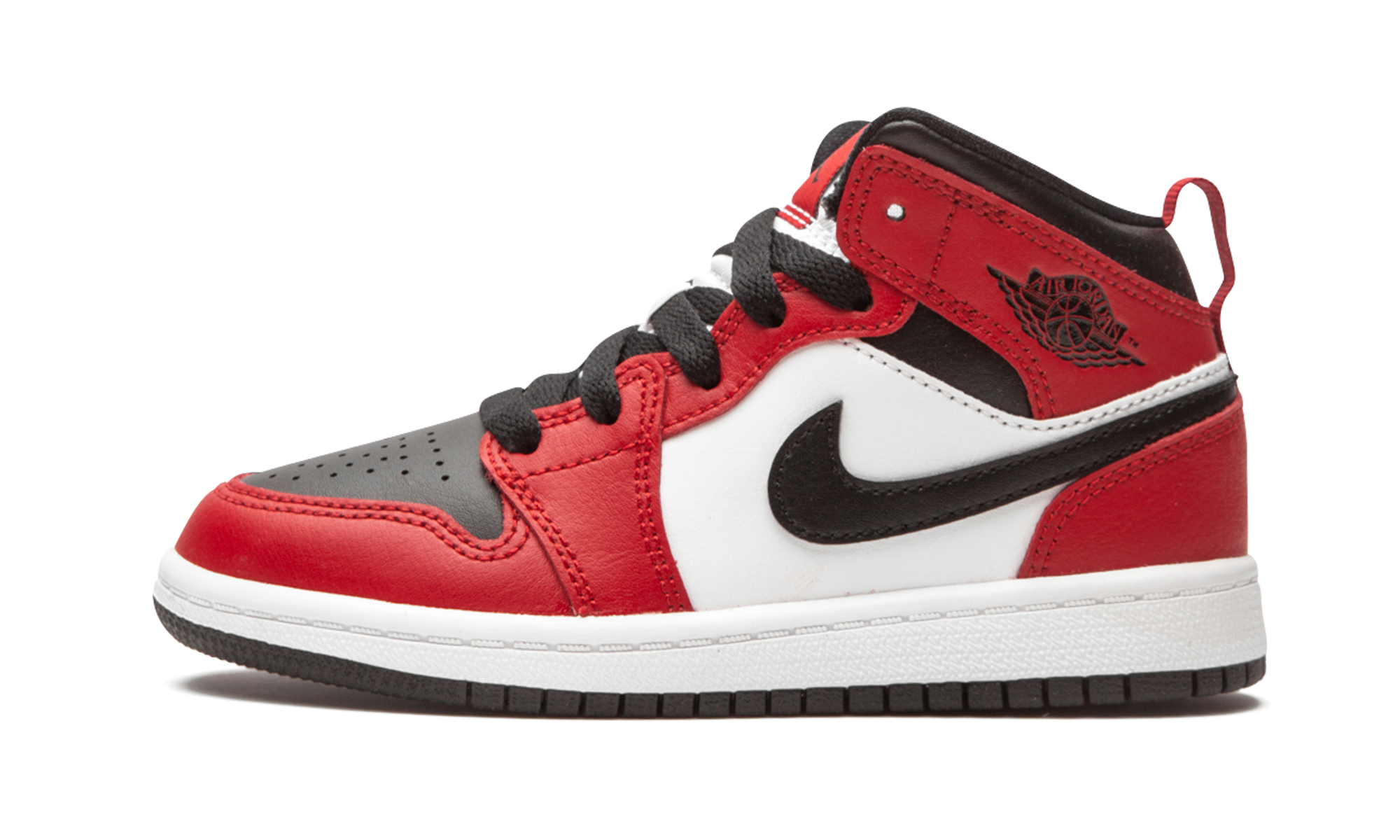 jordan 1 mid chicago toe ps+640734-069+diagnol right view 1