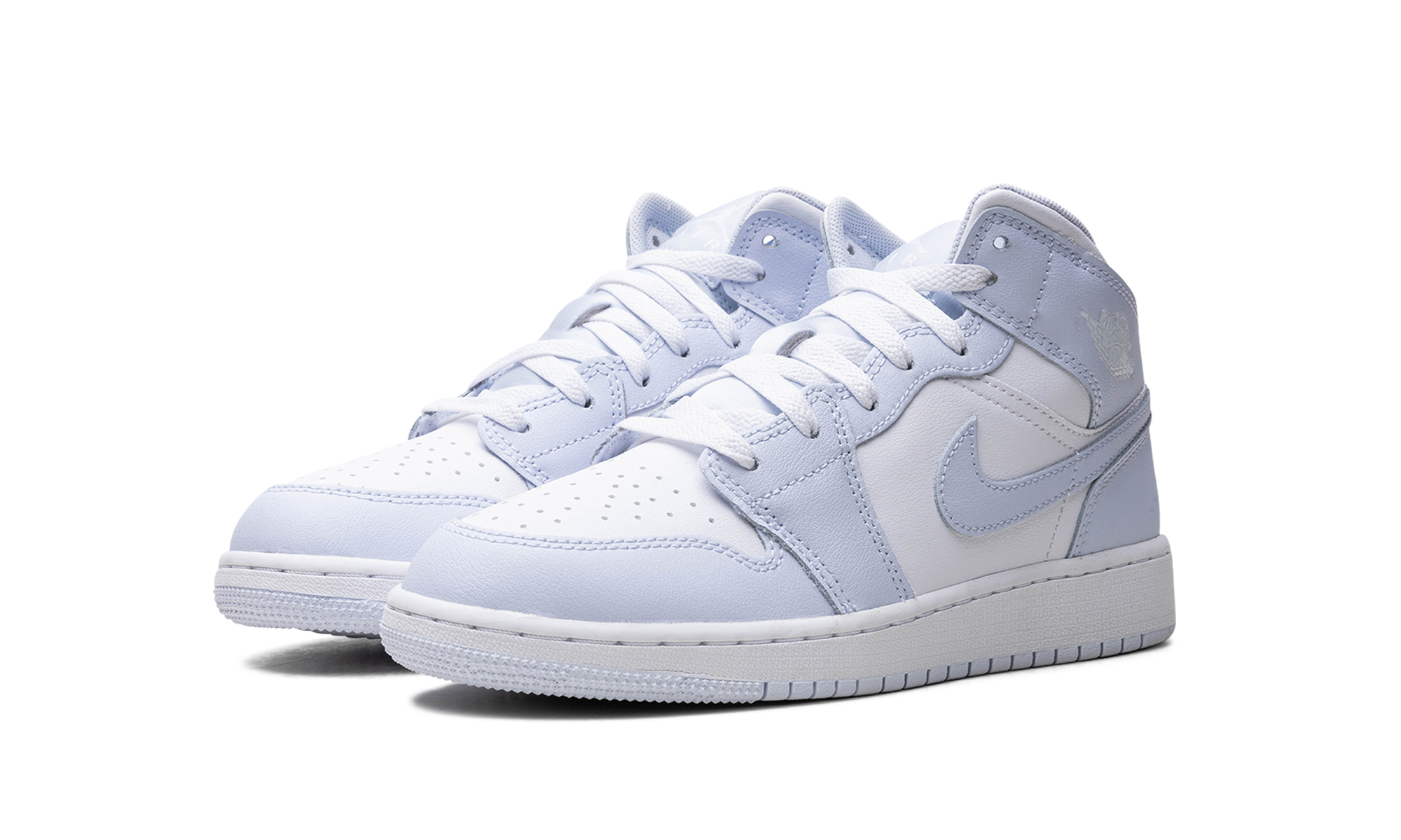 jordan 1 mid cobalt bliss gs+FD8780-400+diagnol left view