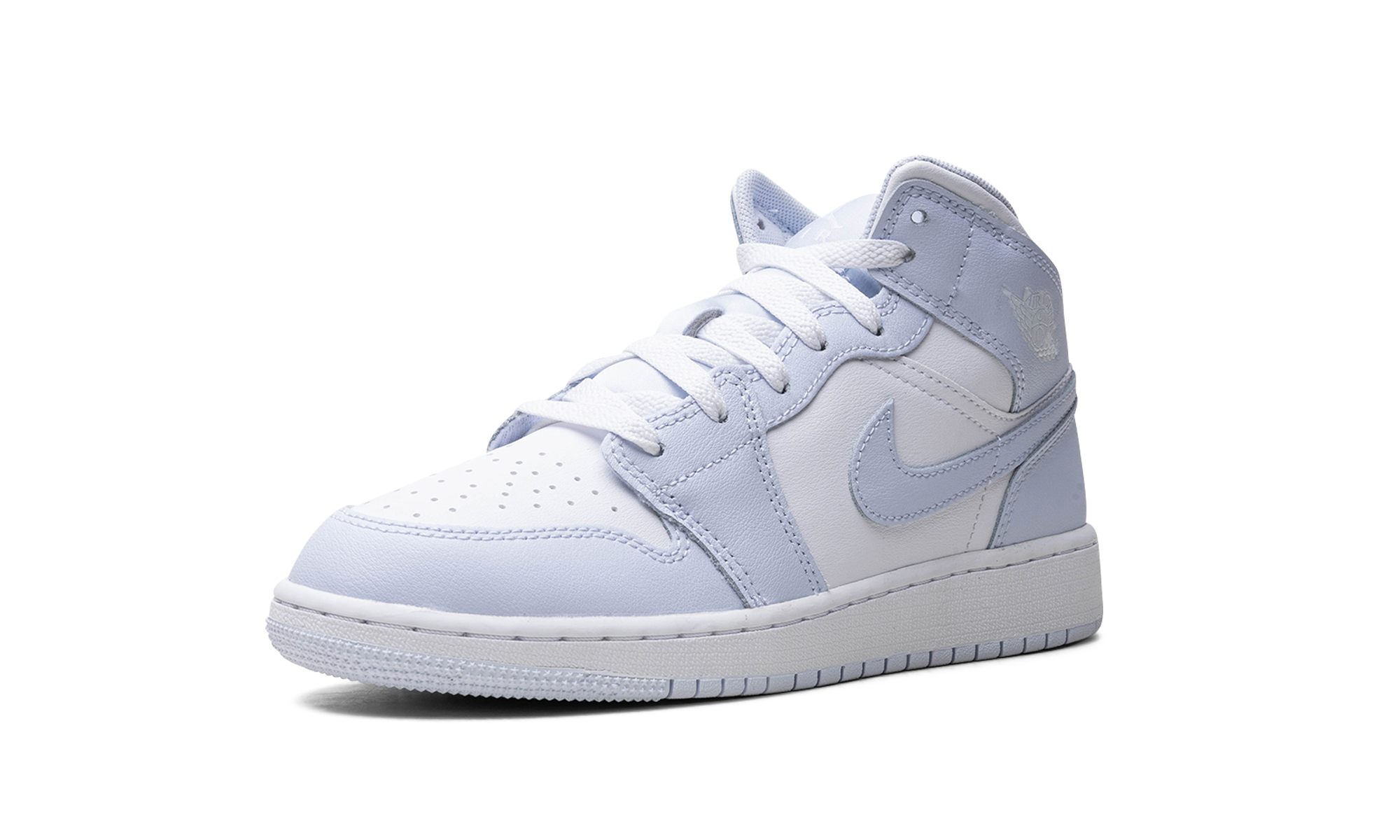 jordan 1 mid cobalt bliss gs+FD8780-400+left diagnol single view