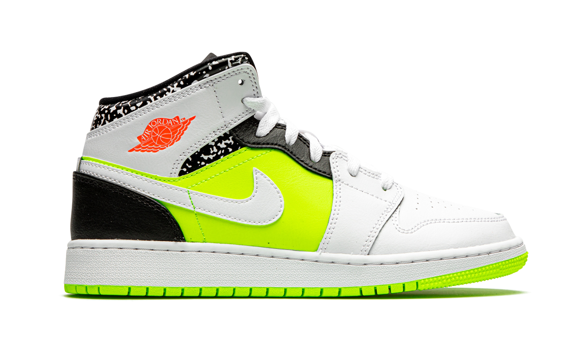 jordan 1 mid composition notebook gs+554725-870+right view