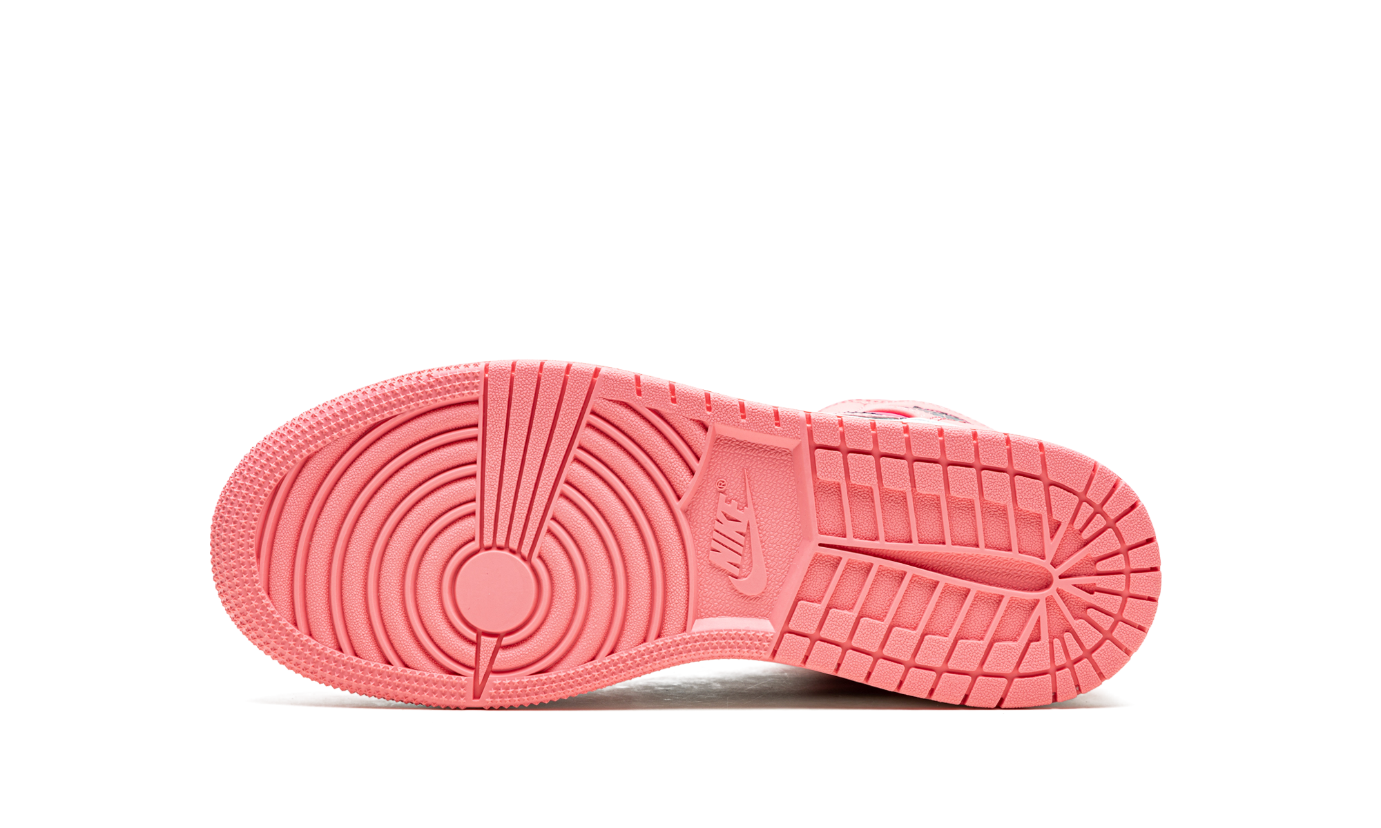 jordan 1 mid coral chalk gs+554725-662+bottom view