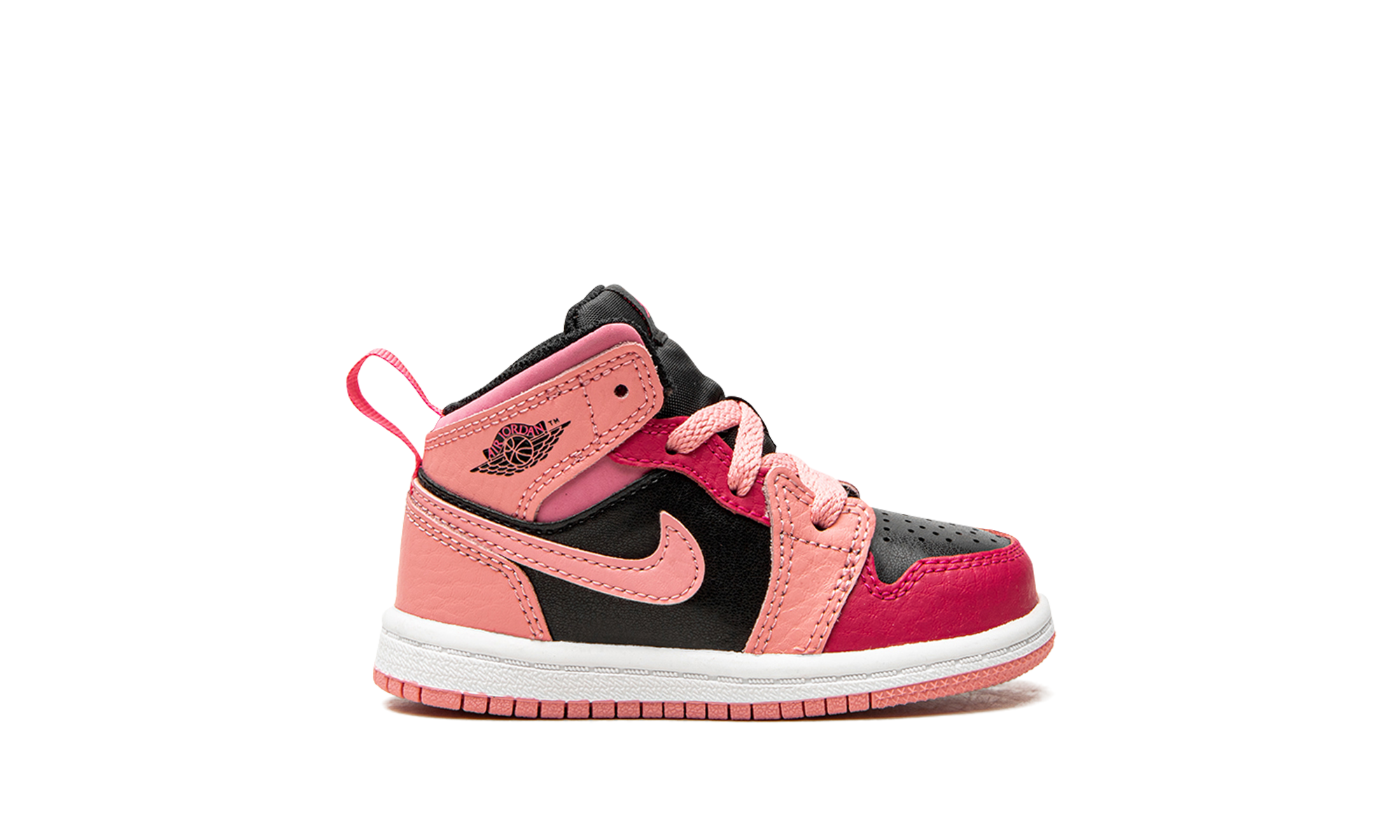 jordan 1 mid coral chalk td+640735-662+right view