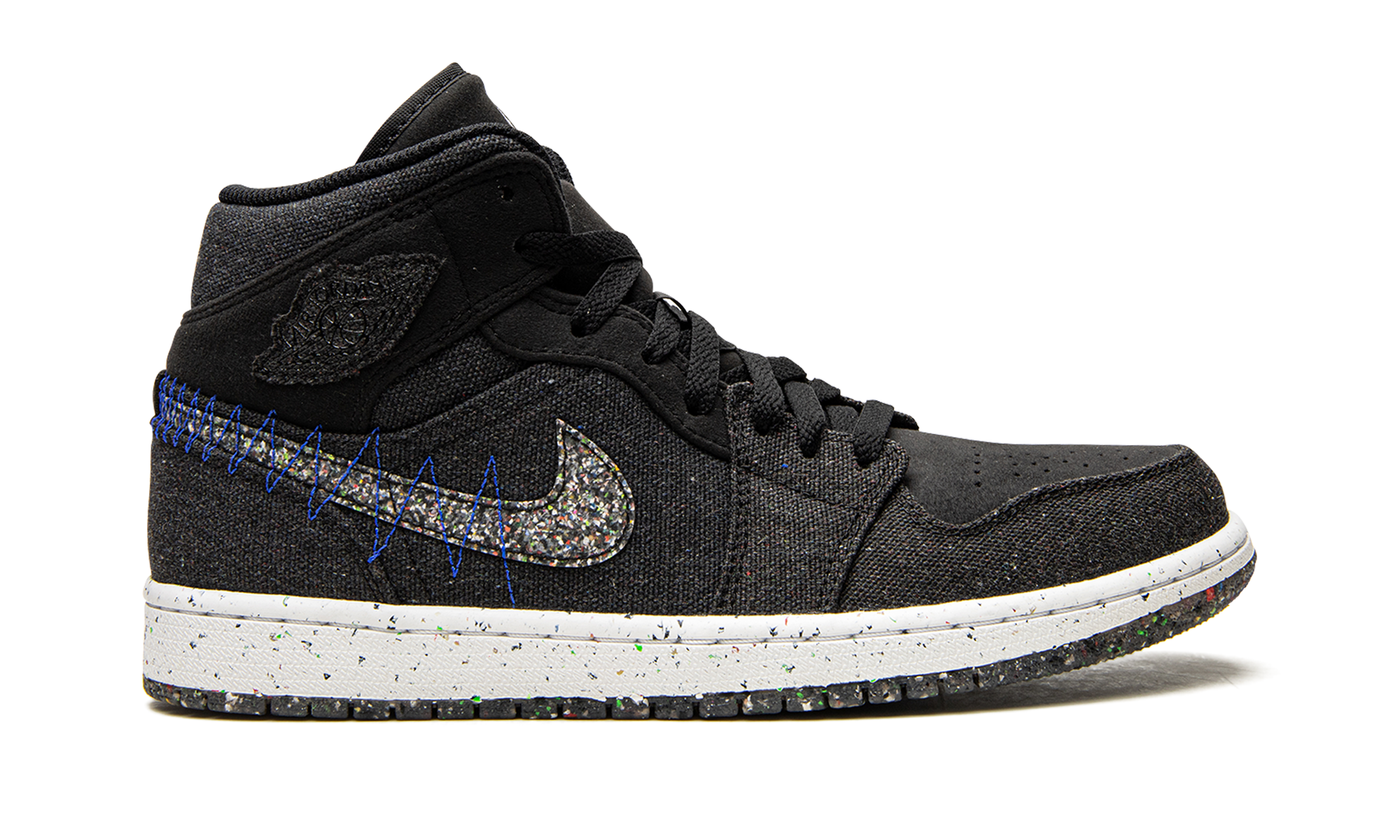 jordan 1 mid crater black+DM3529-001+right view
