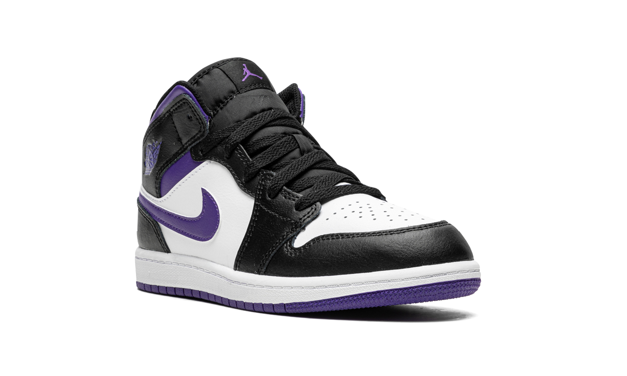 jordan 1 mid dark iris ps+640734-095+diagnol right view