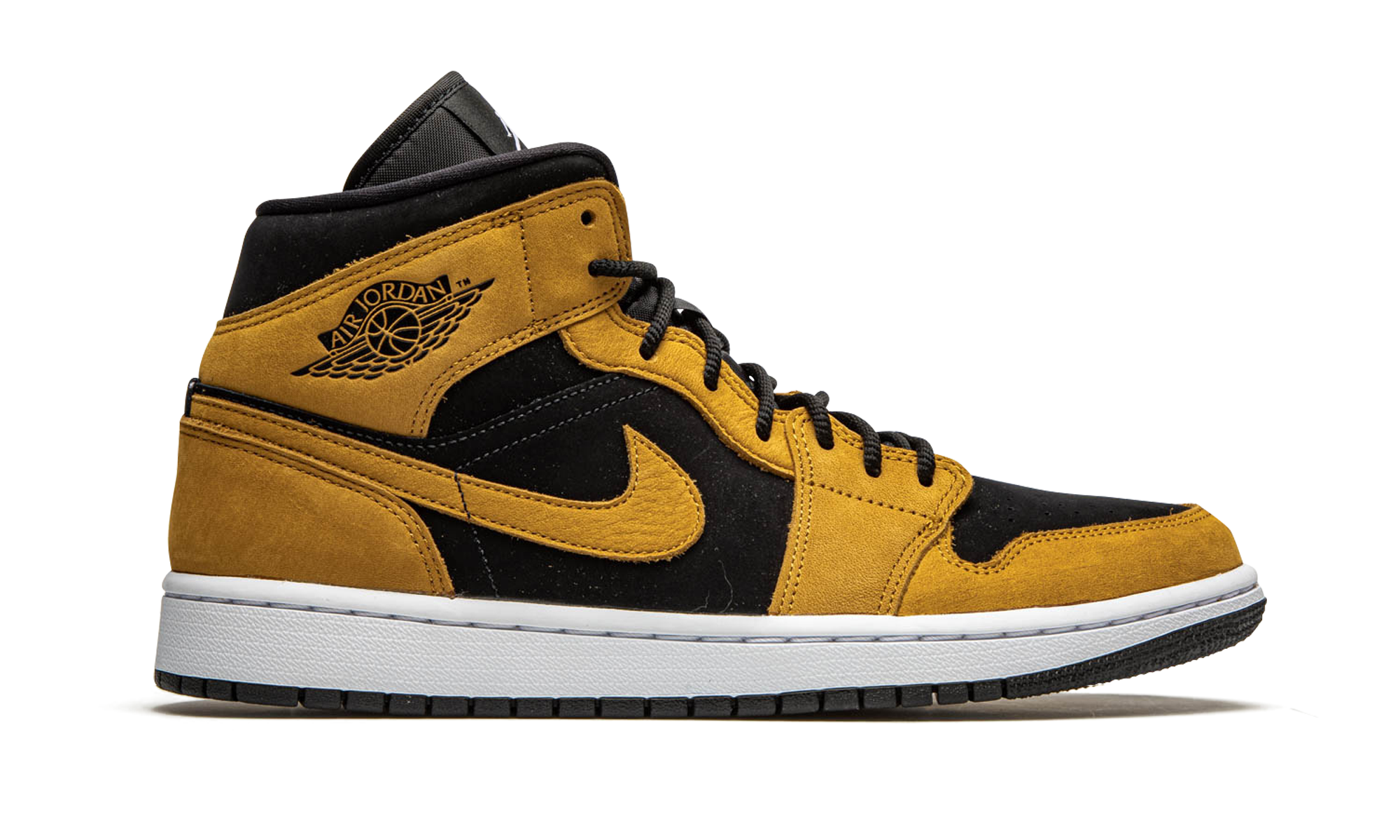 jordan 1 mid desert ochre women s+DB5453-700+right view