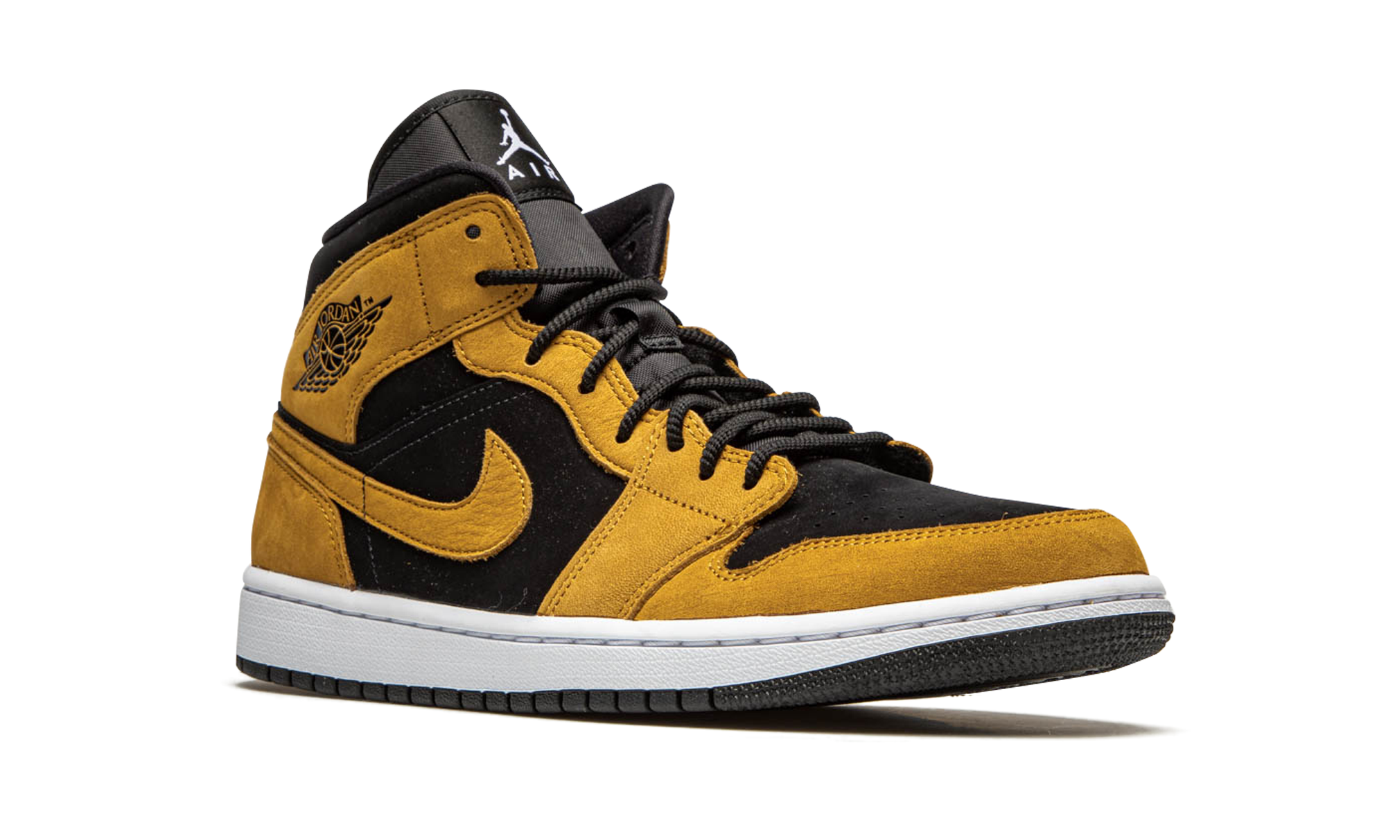 jordan 1 mid desert ochre women s+DB5453-700+diagnol right view