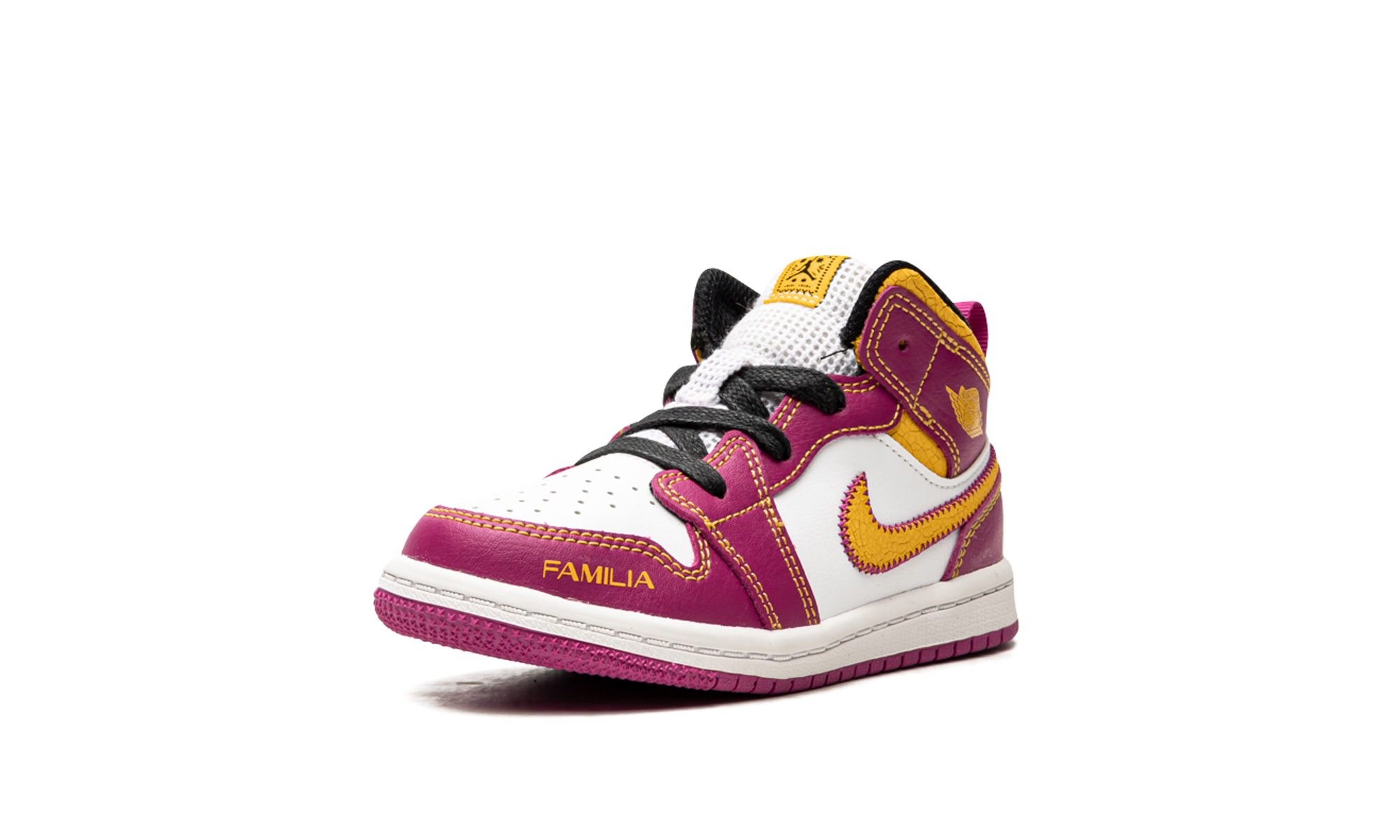 jordan 1 mid dia de los muertos td+DC0501-100+left diagnol single view