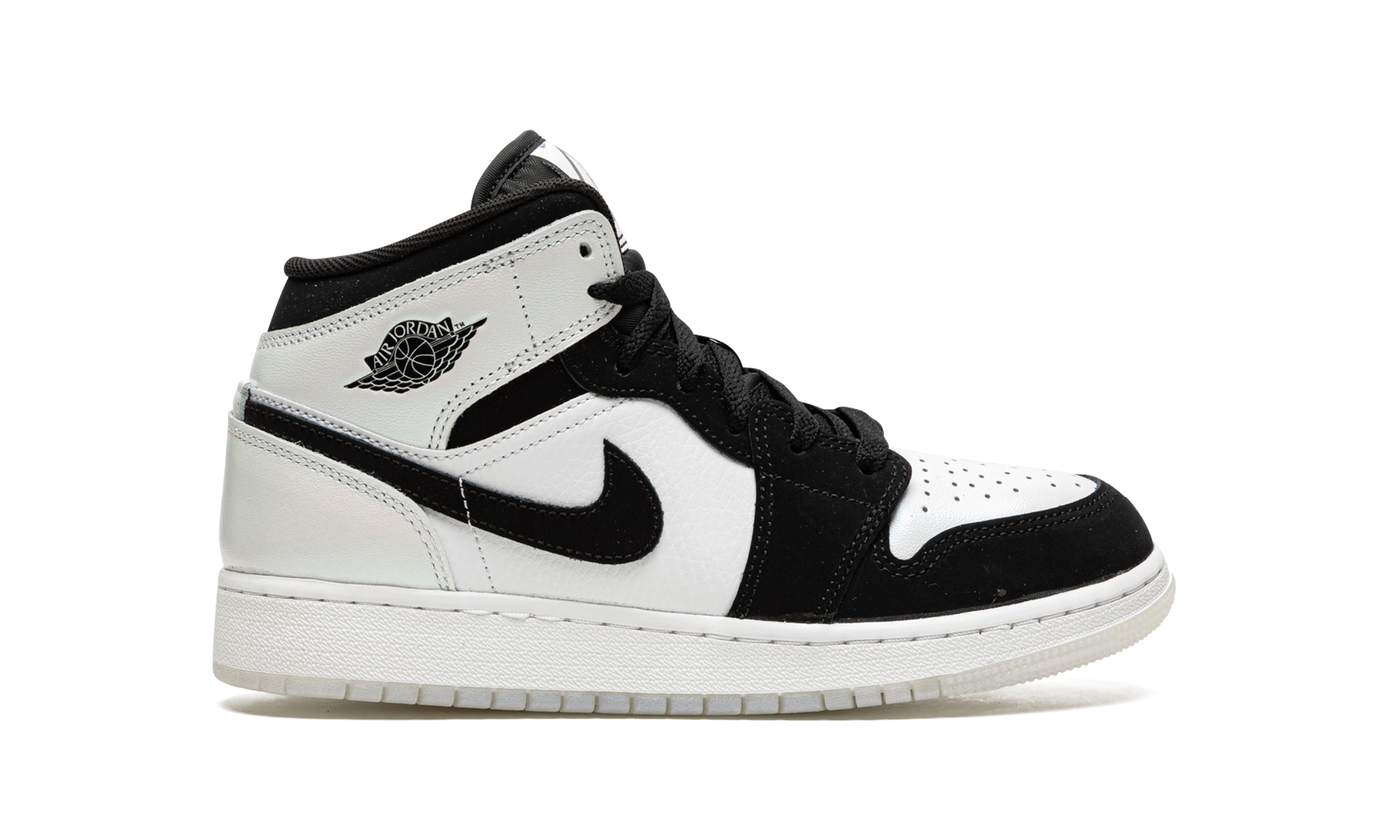 jordan 1 mid diamond shorts gs+DN4321-100+right view