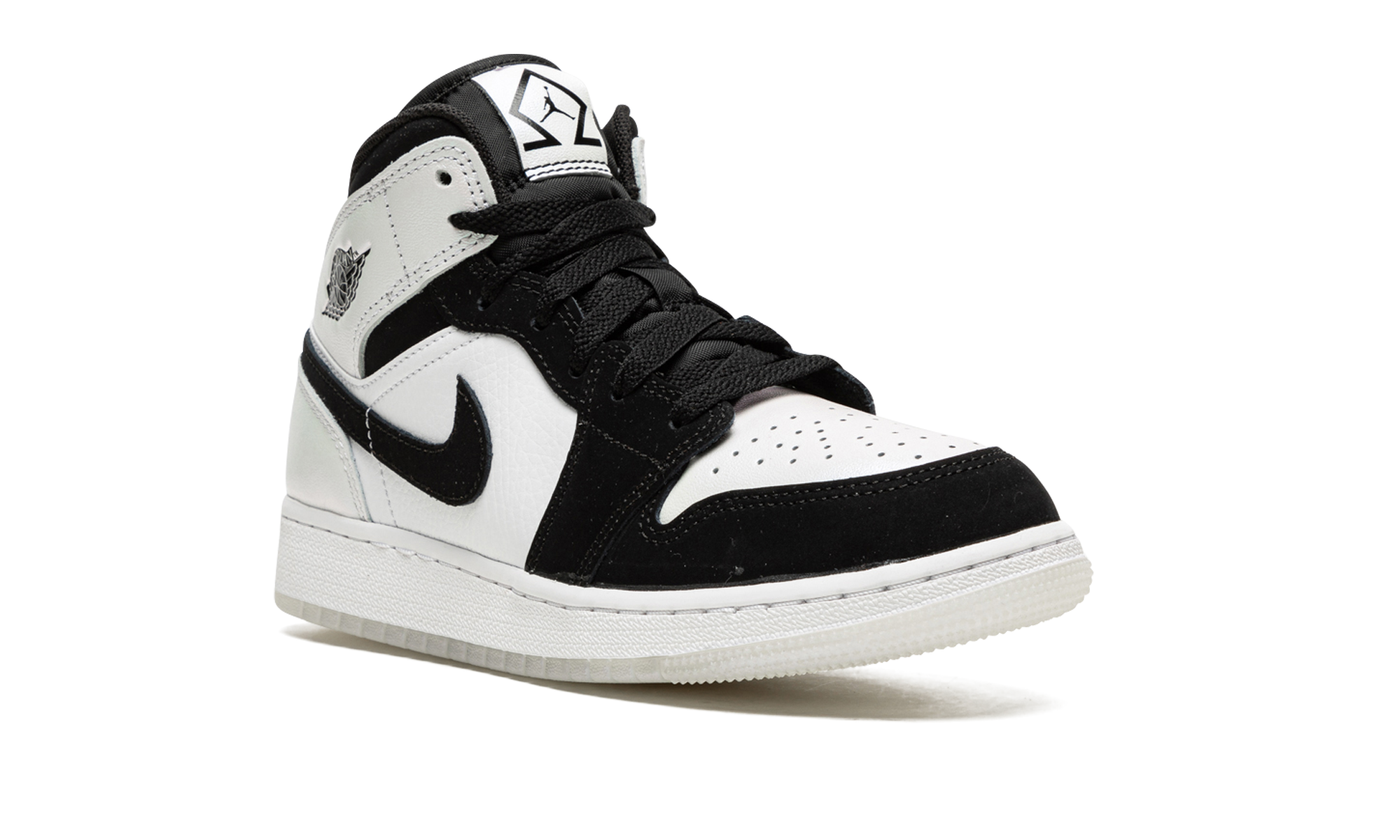 jordan 1 mid diamond shorts gs+DN4321-100+diagnol right view