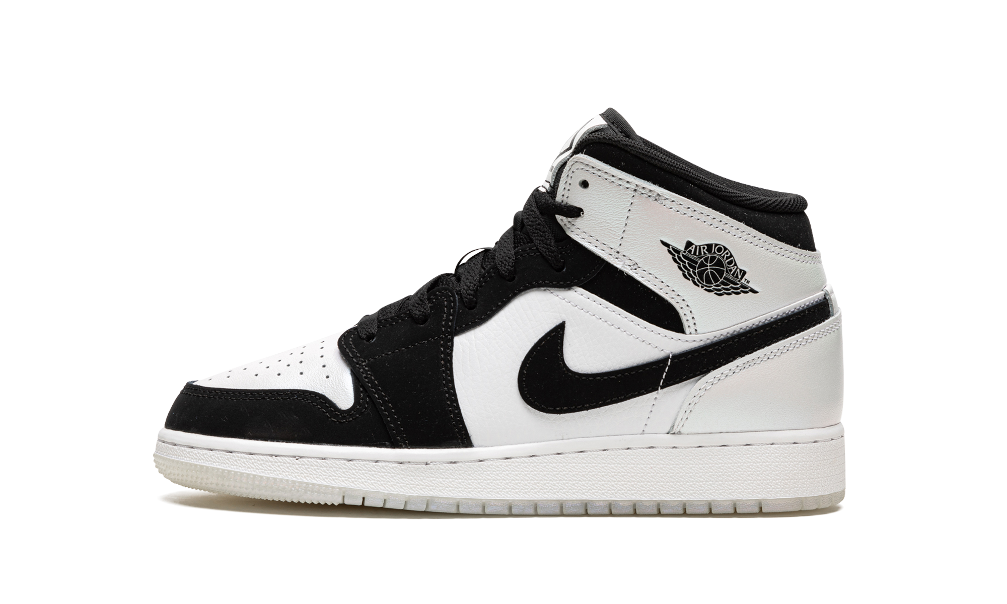 jordan 1 mid diamond shorts gs+DN4321-100+diagnol right view 1