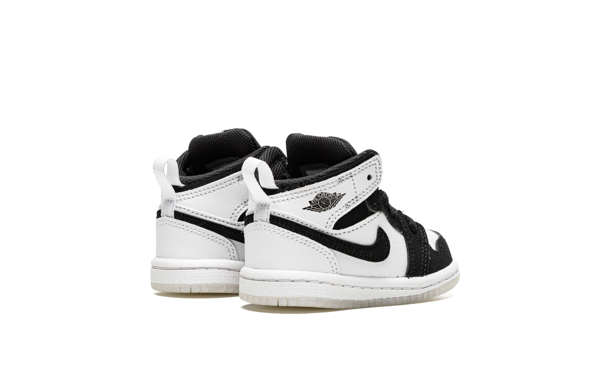 jordan 1 mid diamond shorts td+DN4322-100+diagnol right behind view