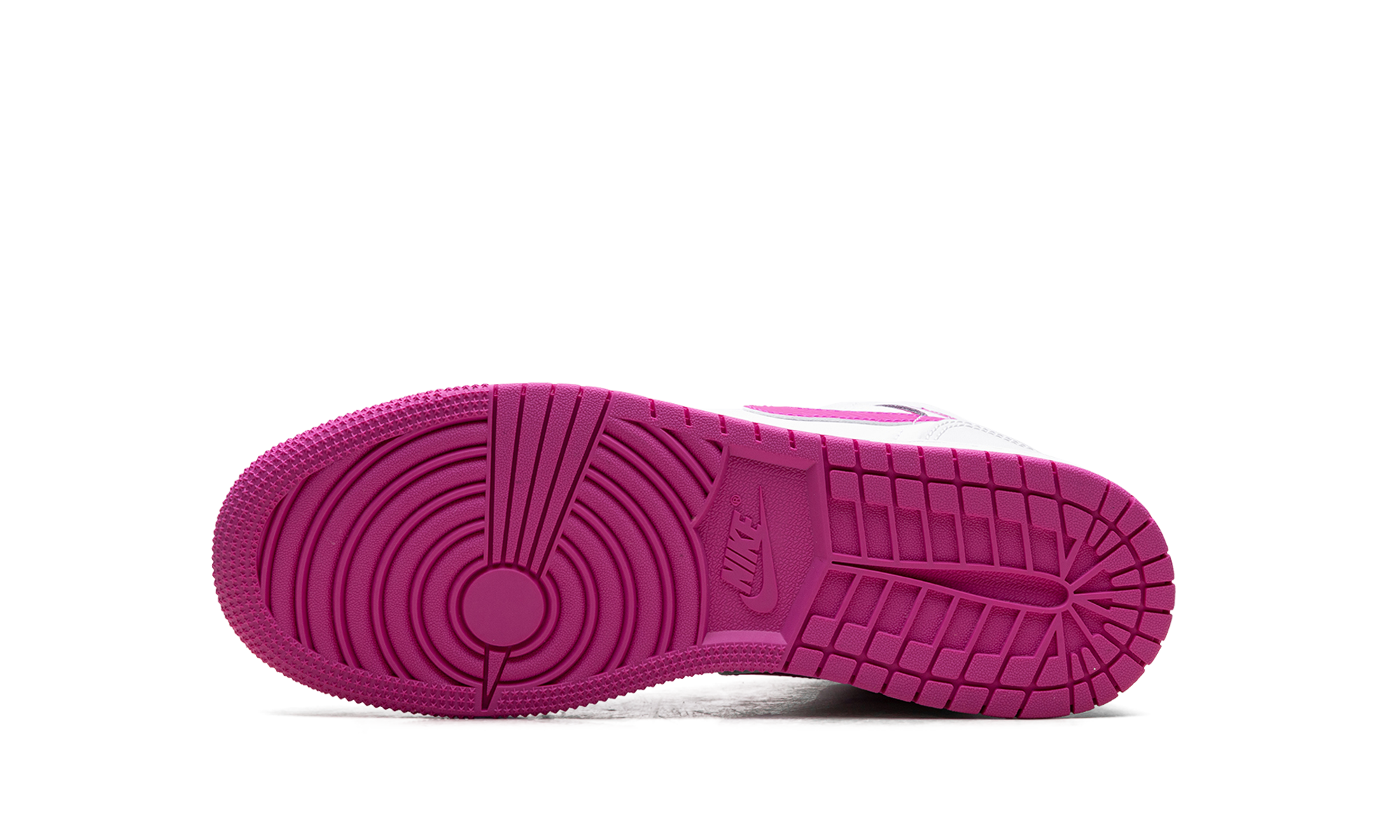 jordan 1 mid fire pink gs+FD8780-500+bottom view