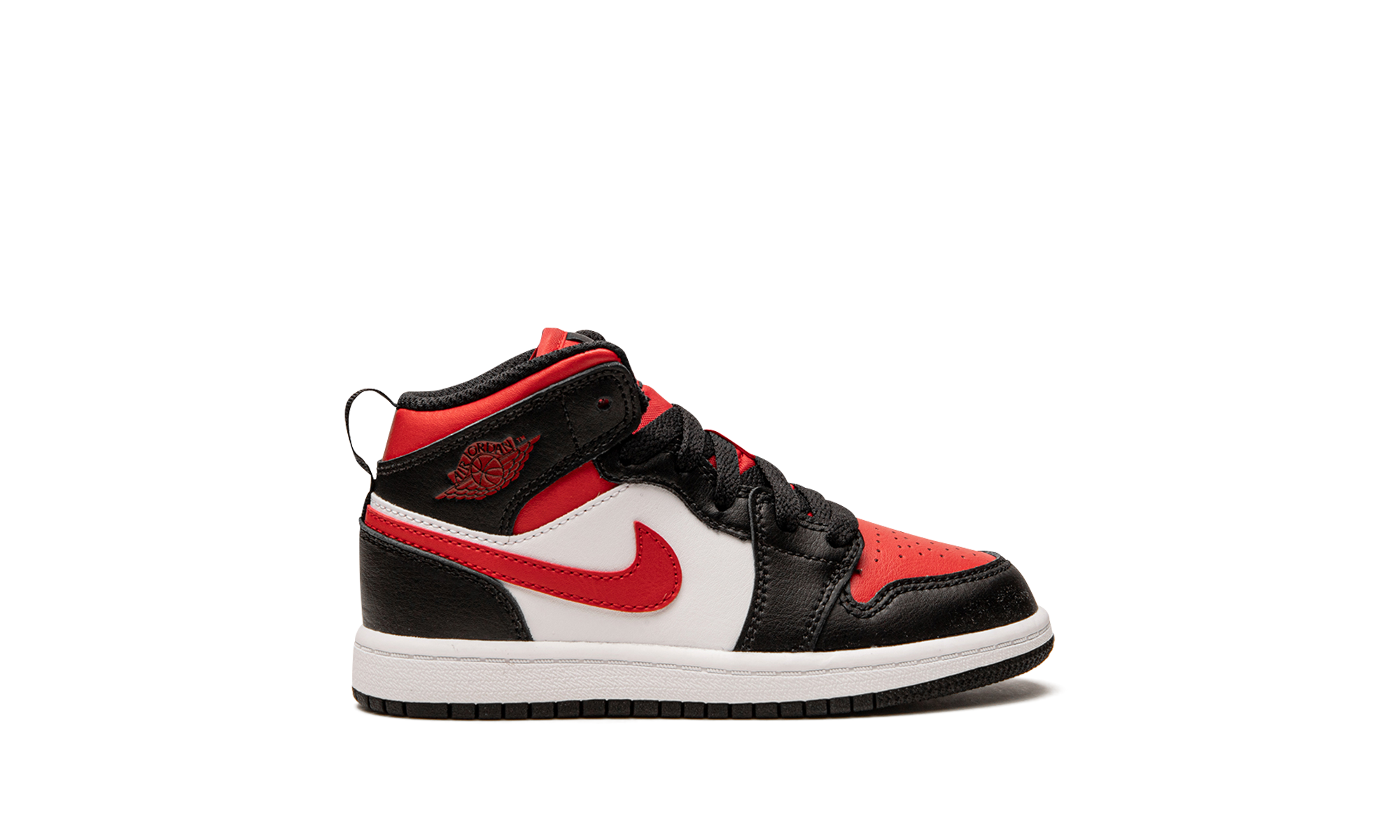 jordan 1 mid fire red ps+640734-079+right view