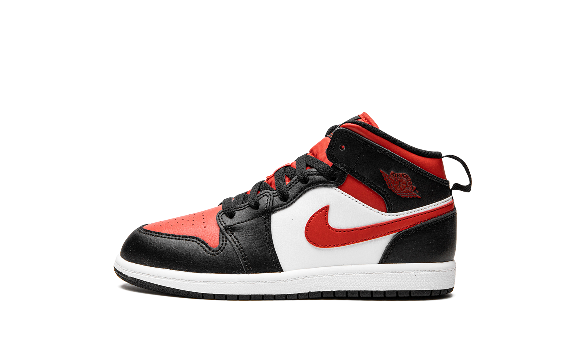 jordan 1 mid fire red ps+640734-079+diagnol right view 1