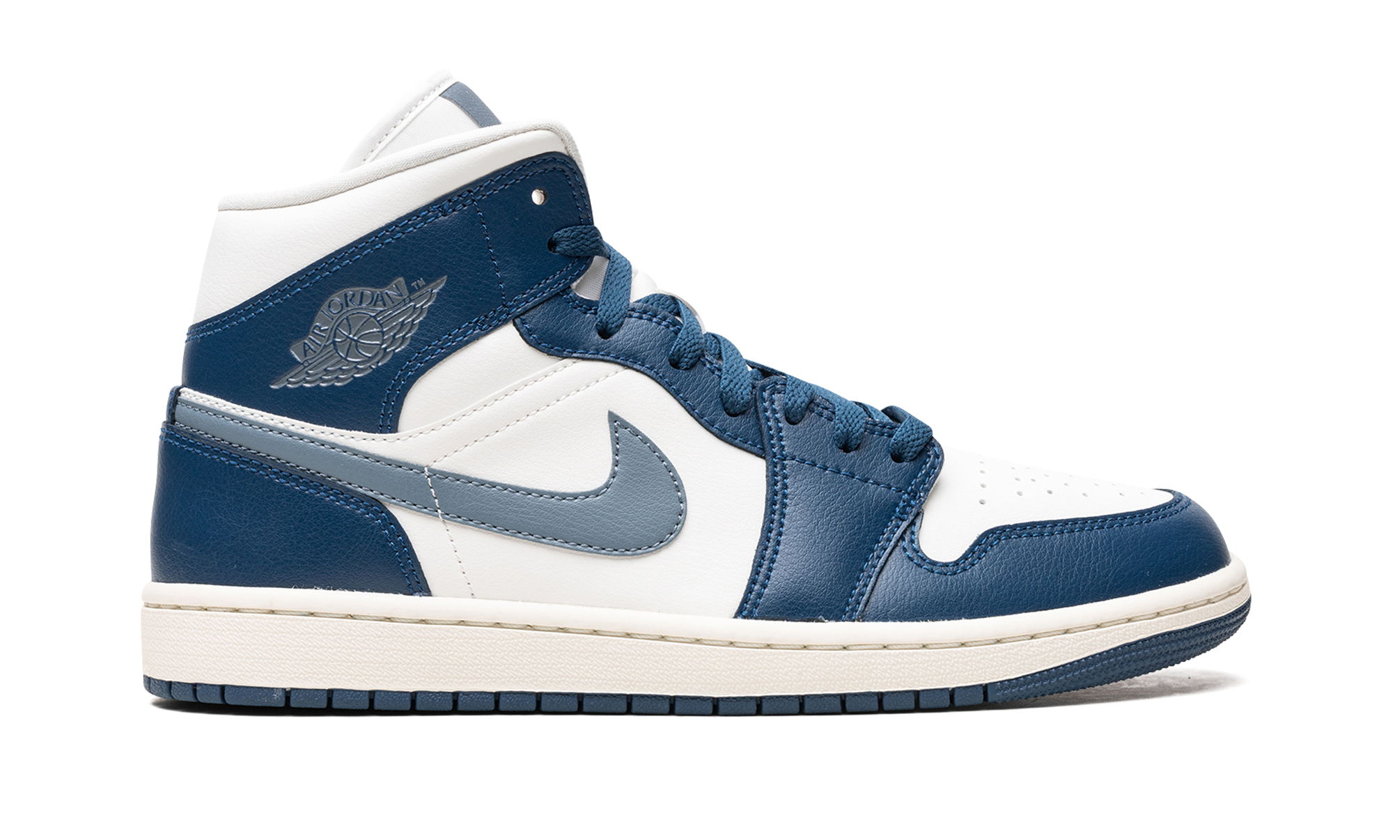 jordan 1 mid french blue women s+BQ6472-414+right view