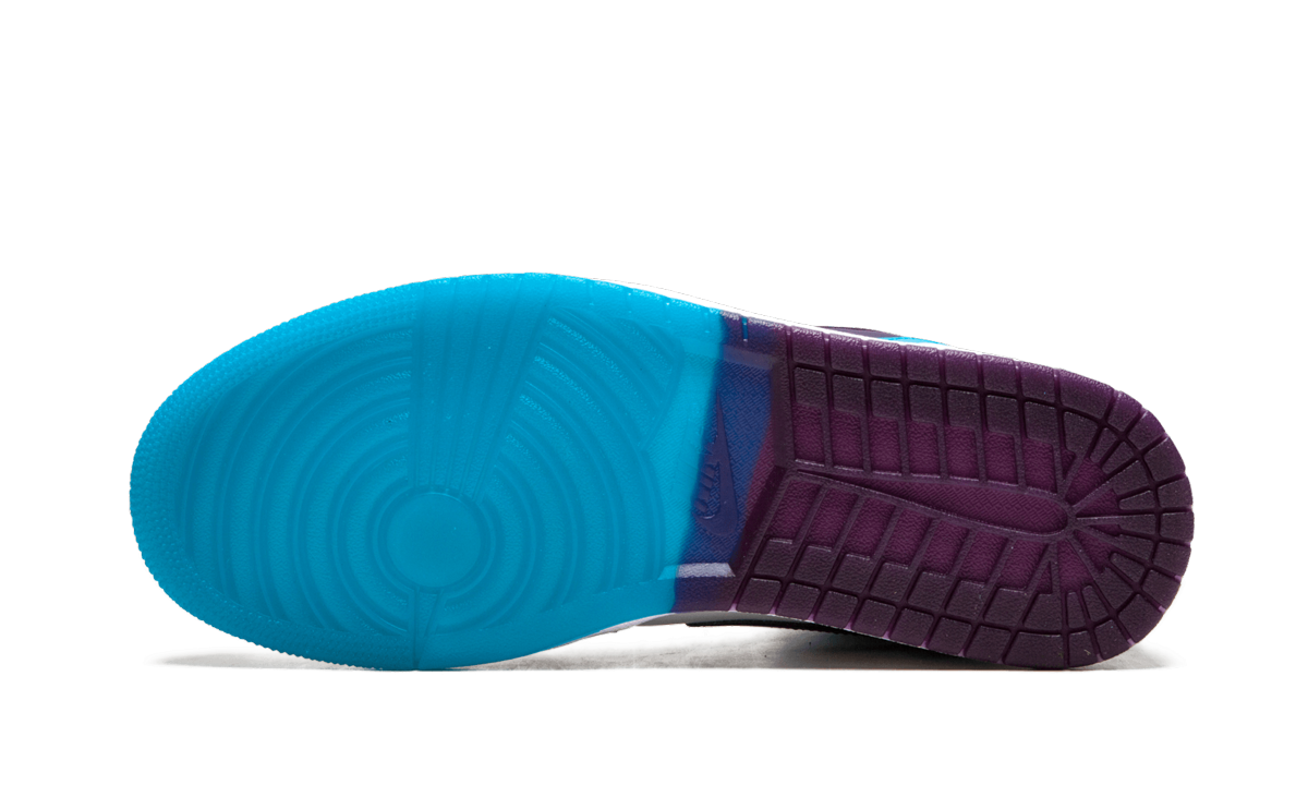 jordan 1 mid hornets+554724-415+bottom view