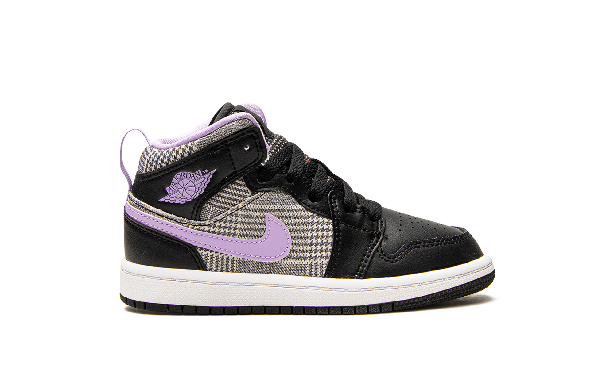 jordan 1 mid houndstooth ps+DC7227-015+right view