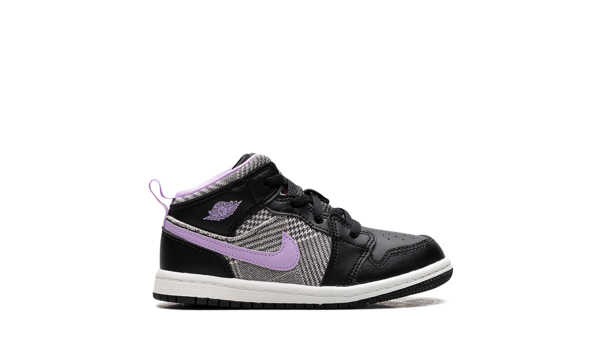 jordan 1 mid houndstooth td+DC7228-015+right view