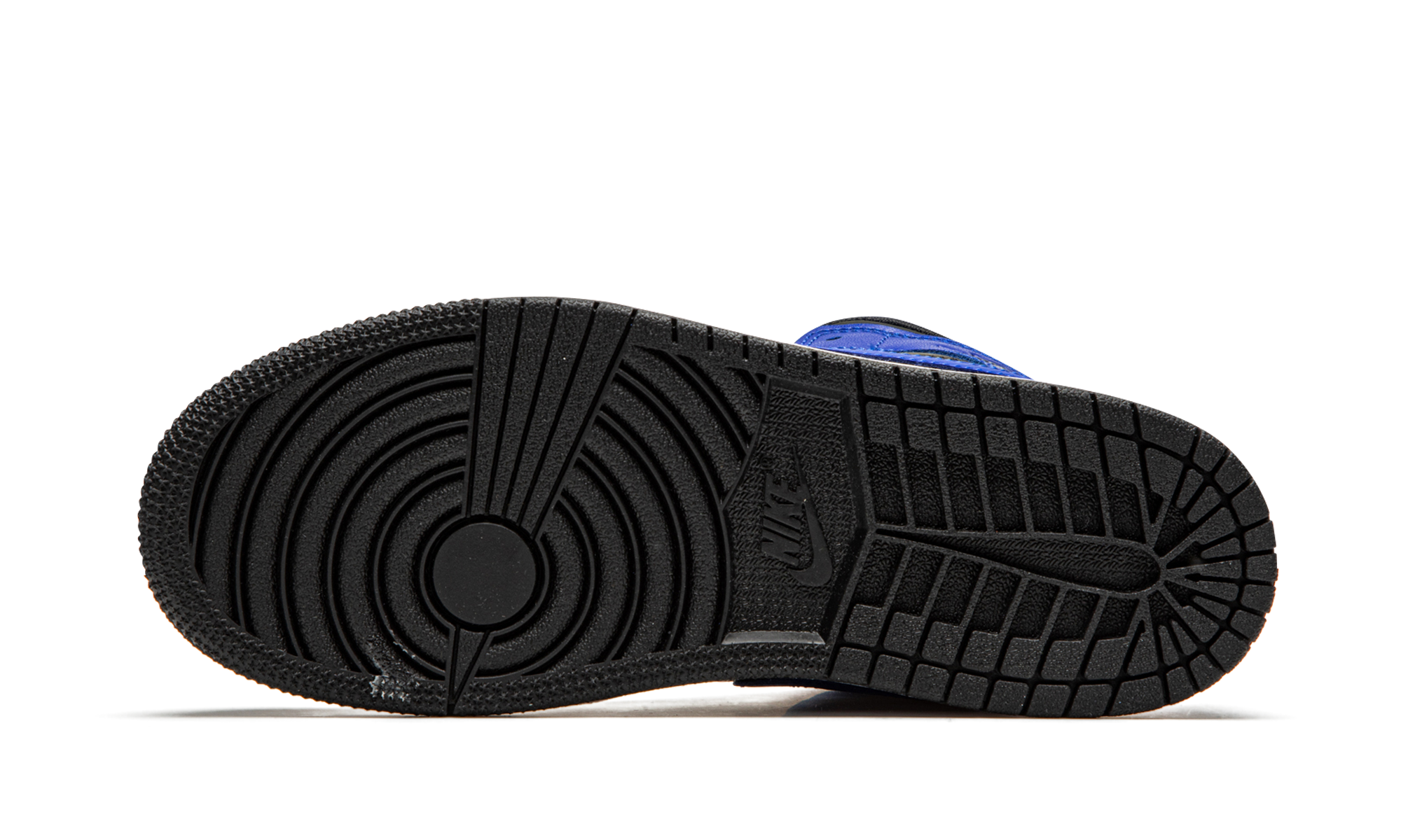 jordan 1 mid hyper royal ps+640734-077+bottom view