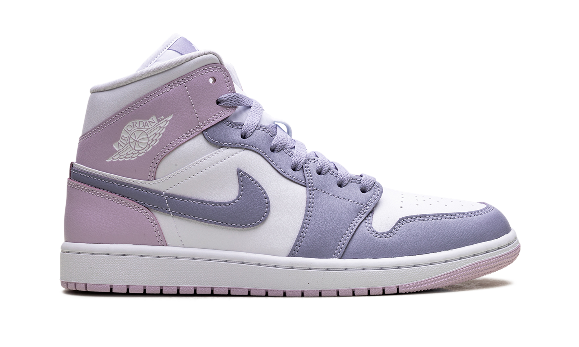 jordan 1 mid indigo haze doll white women s+BQ6472-510+right view