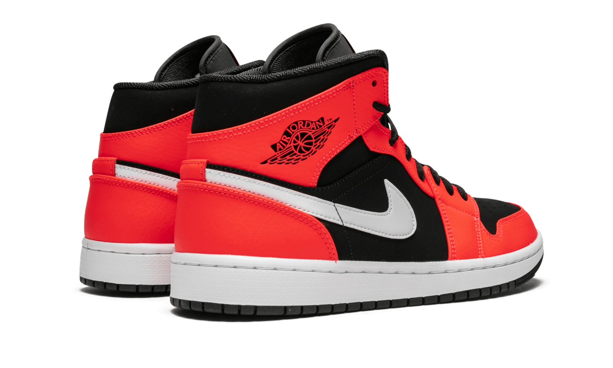 jordan 1 mid infrared 23+554724-061+diagnol right behind view