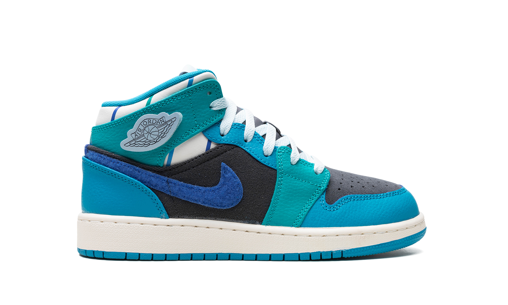 jordan 1 mid inspired by the greatest aquatone gs+FJ9482-004+right view