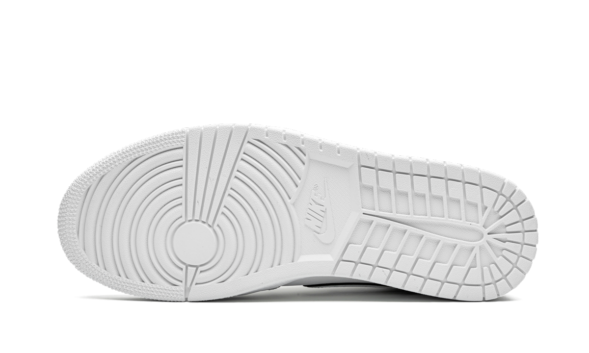 jordan 1 mid iridescent reflective white women s+CK6587-100+bottom view