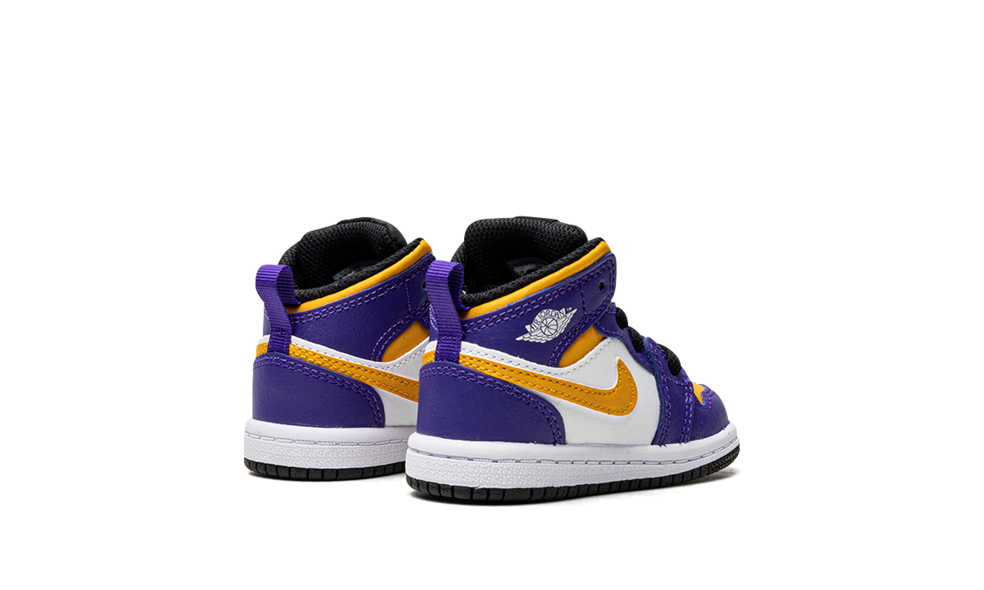 jordan 1 mid lakers 2022 td+DQ8425-517+diagnol right behind view