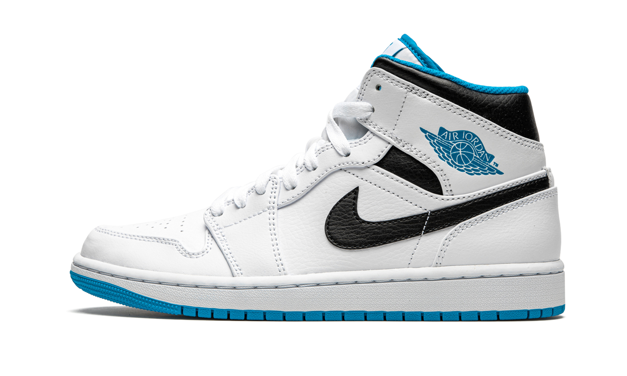 jordan 1 mid laser blue+554724-141+diagnol right view 1
