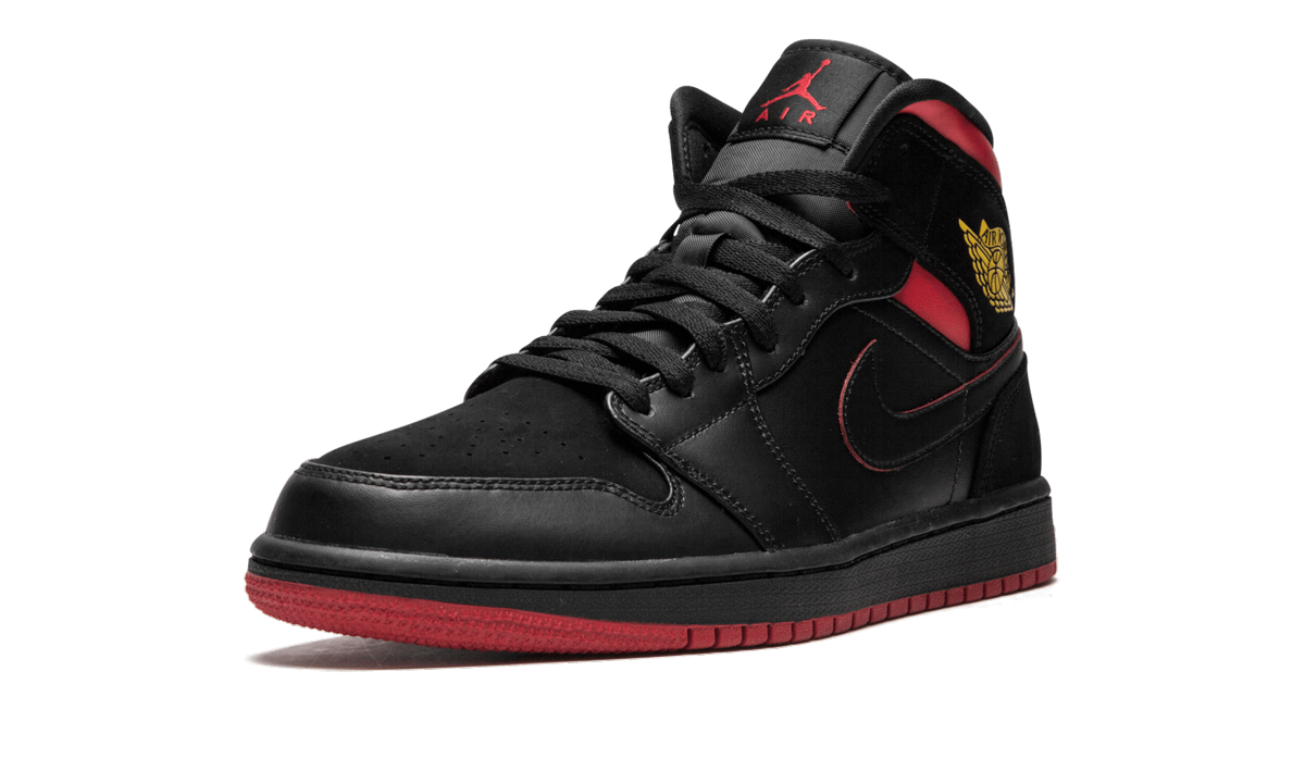 jordan 1 mid last shot+554724-076+left diagnol single view
