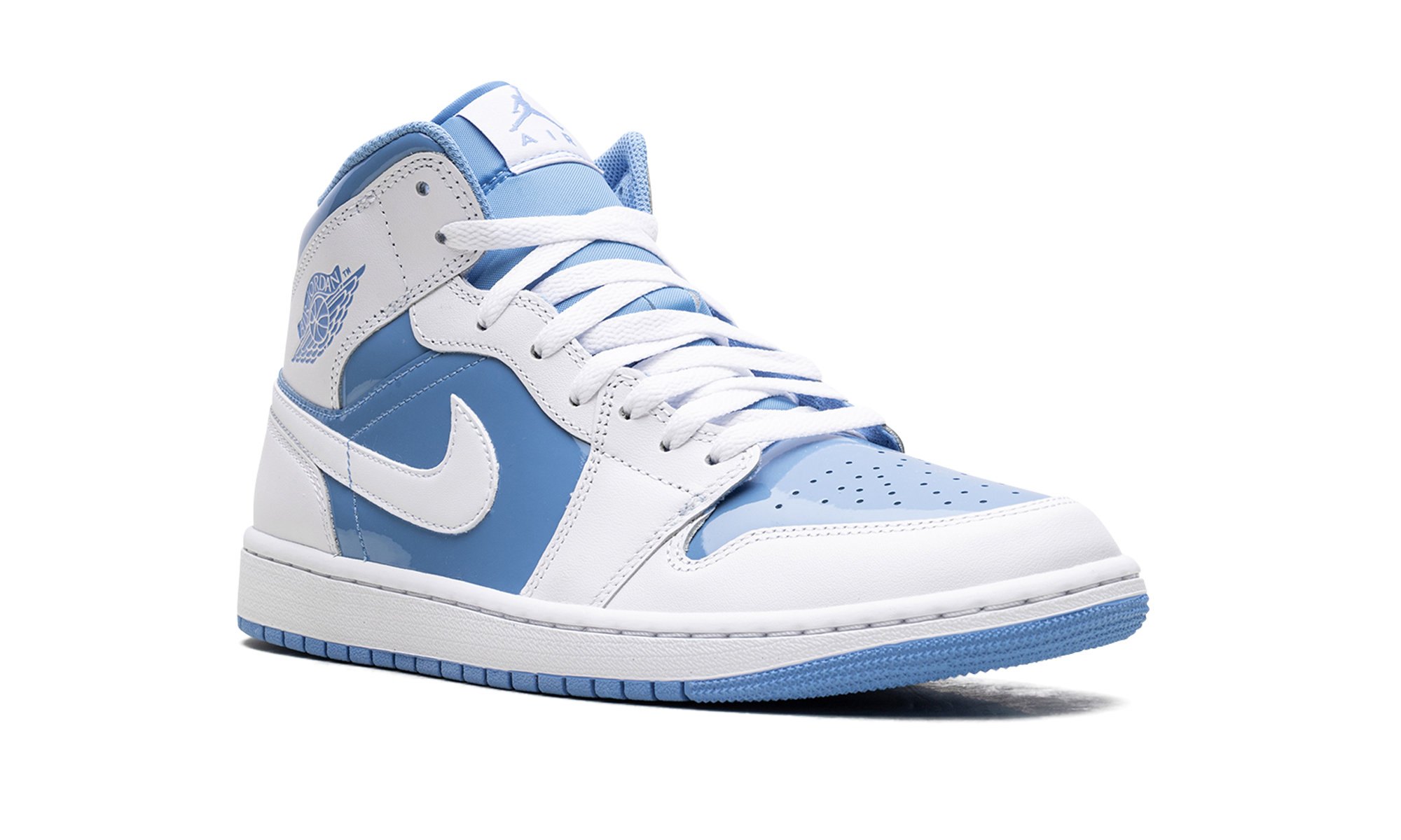 jordan 1 mid legend blue+FZ2142-114+diagnol right view