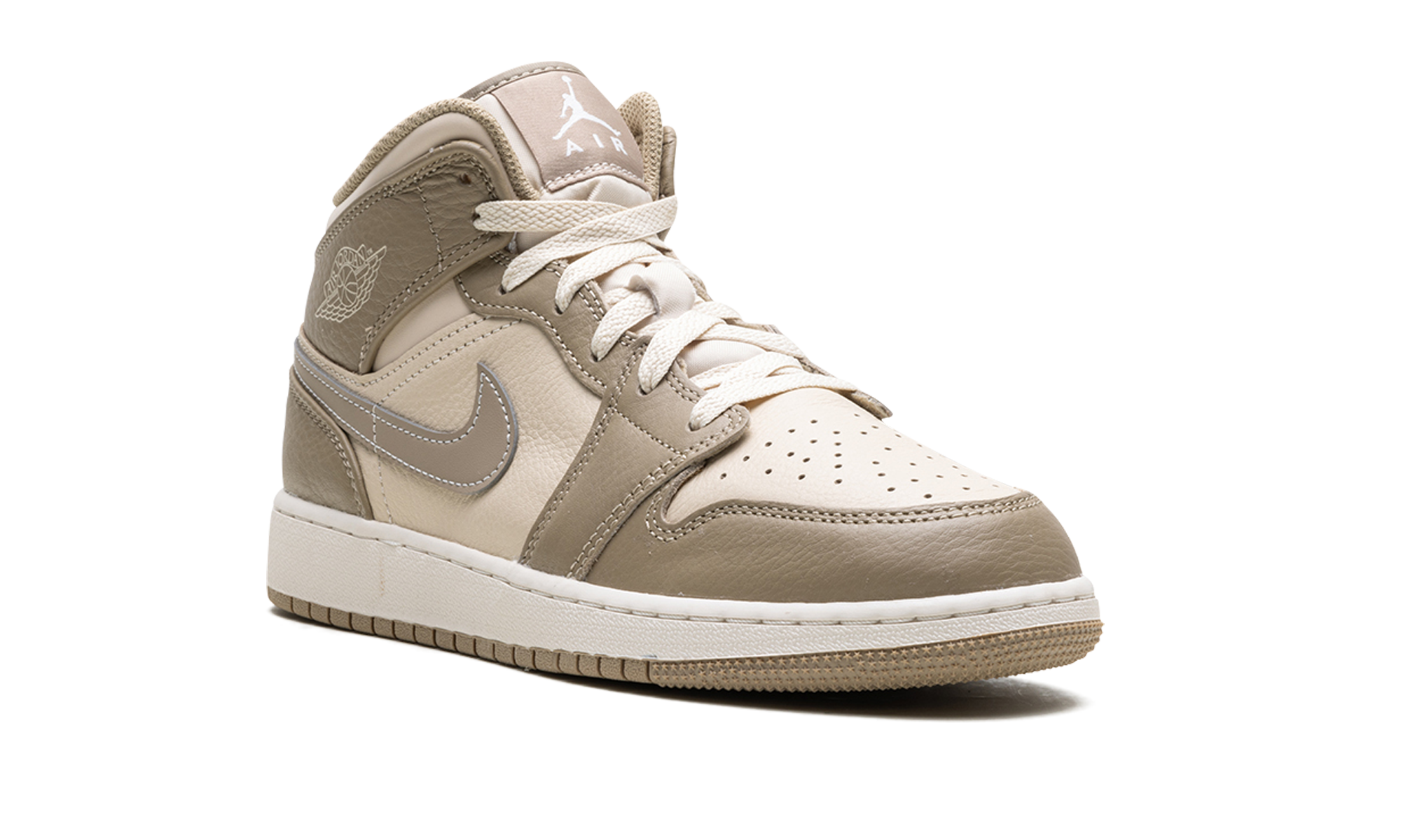 jordan 1 mid legend brown gs+HF4781-203+diagnol right view
