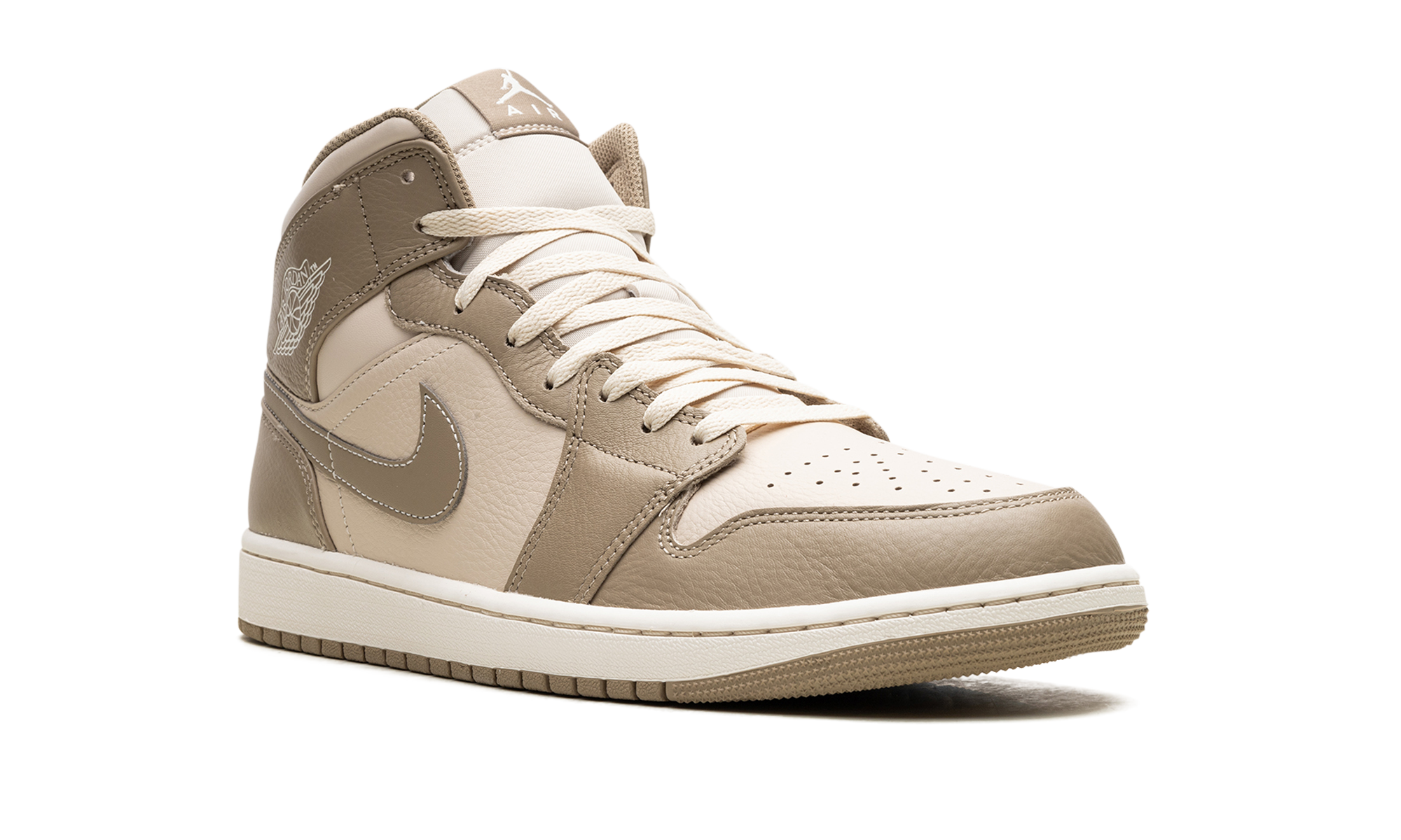 jordan 1 mid legend light brown+HF4830-203+diagnol right view