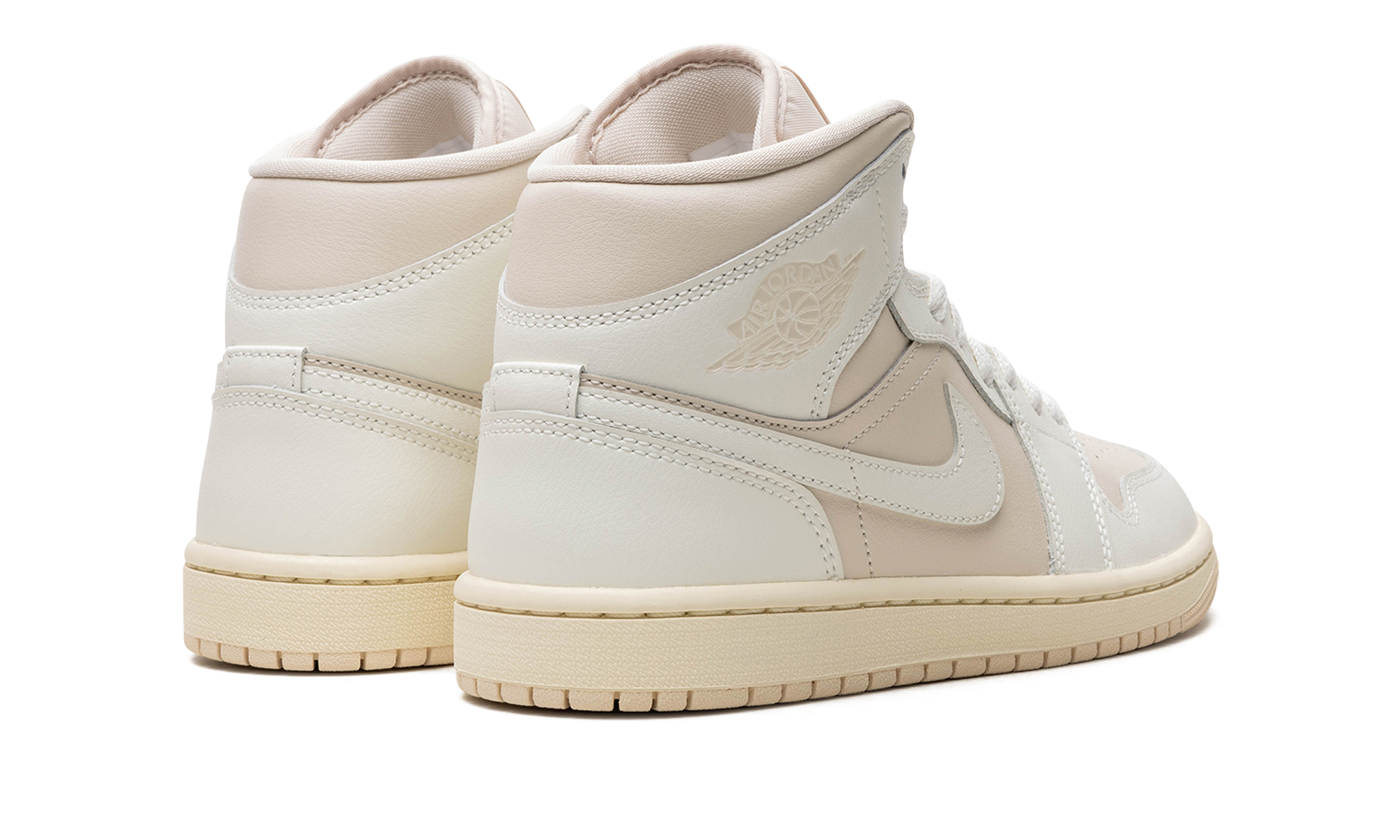 jordan 1 mid legend light brown women s+BQ6472-201+diagnol right behind view