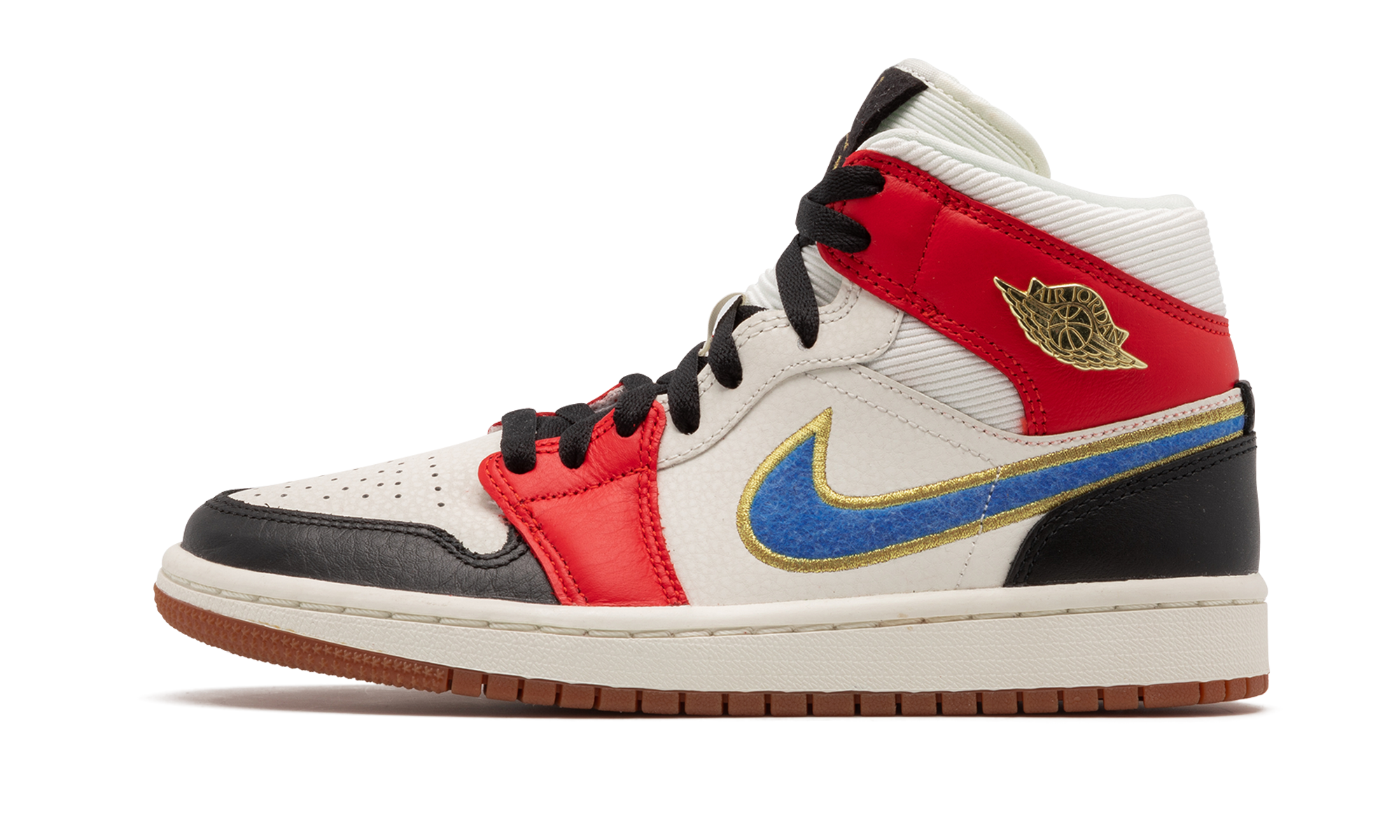 jordan 1 mid let her man women s+DC1426-100+diagnol right view 1