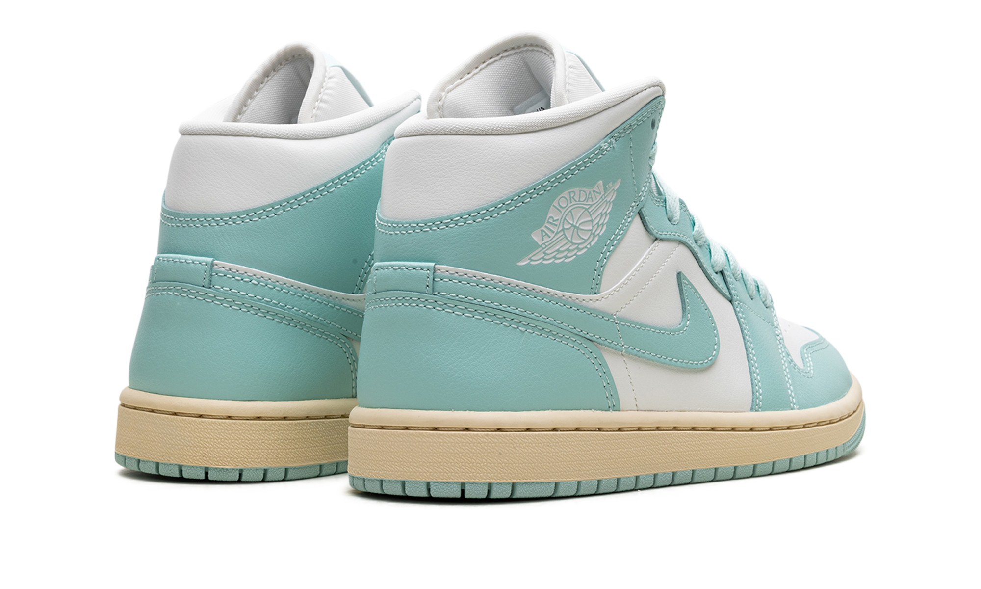 jordan 1 mid light dew women s+BQ6472-132+diagnol right behind view