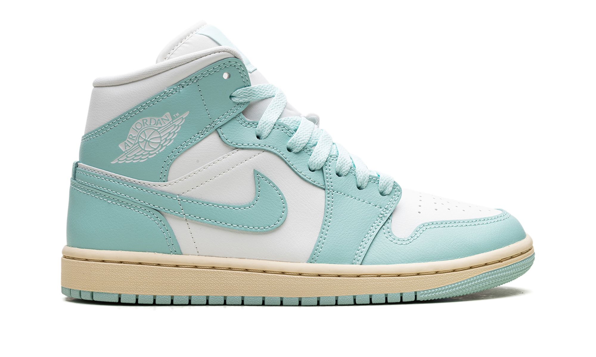 jordan 1 mid light dew women s+BQ6472-132+right view
