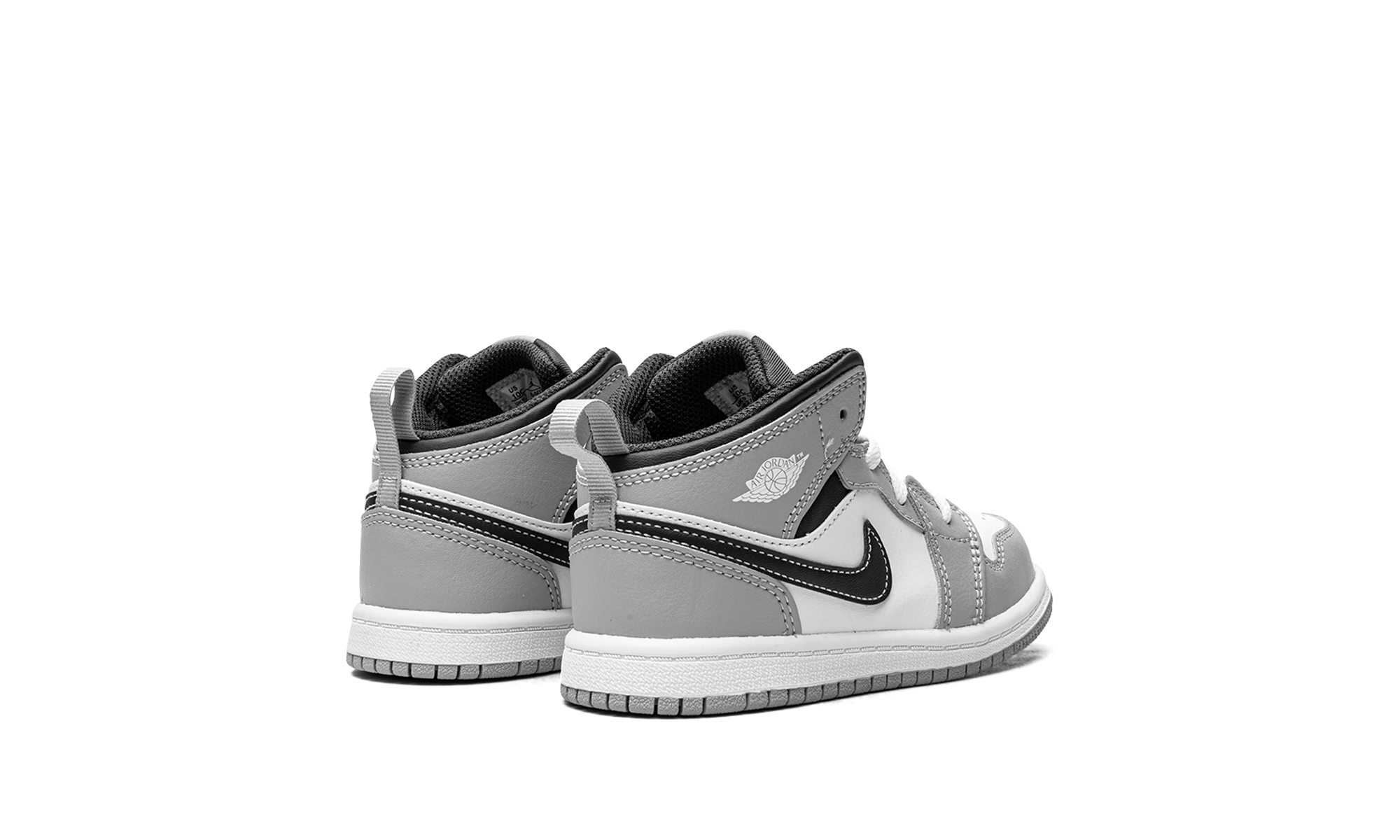 jordan 1 mid light smoke grey 2022 td+640735-078+diagnol right behind view