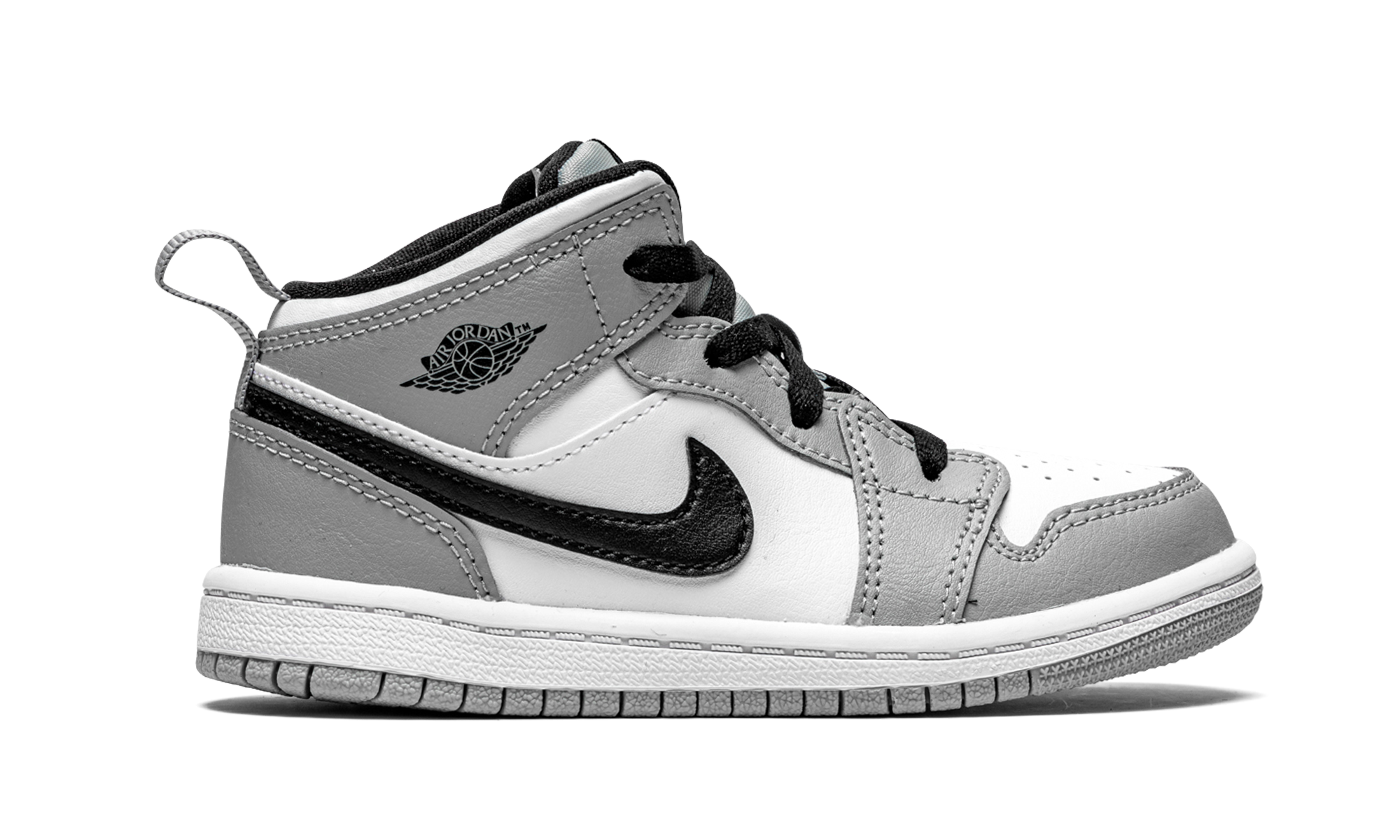 jordan 1 mid light smoke grey td+640735-092+right view